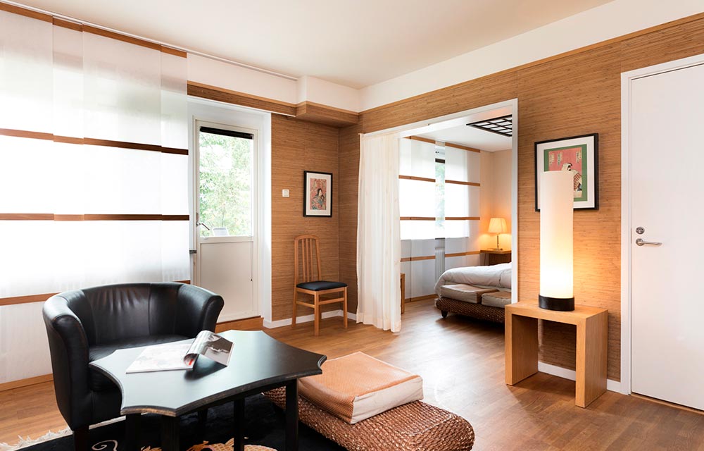 The Japanese room at Ronnums Herrgård