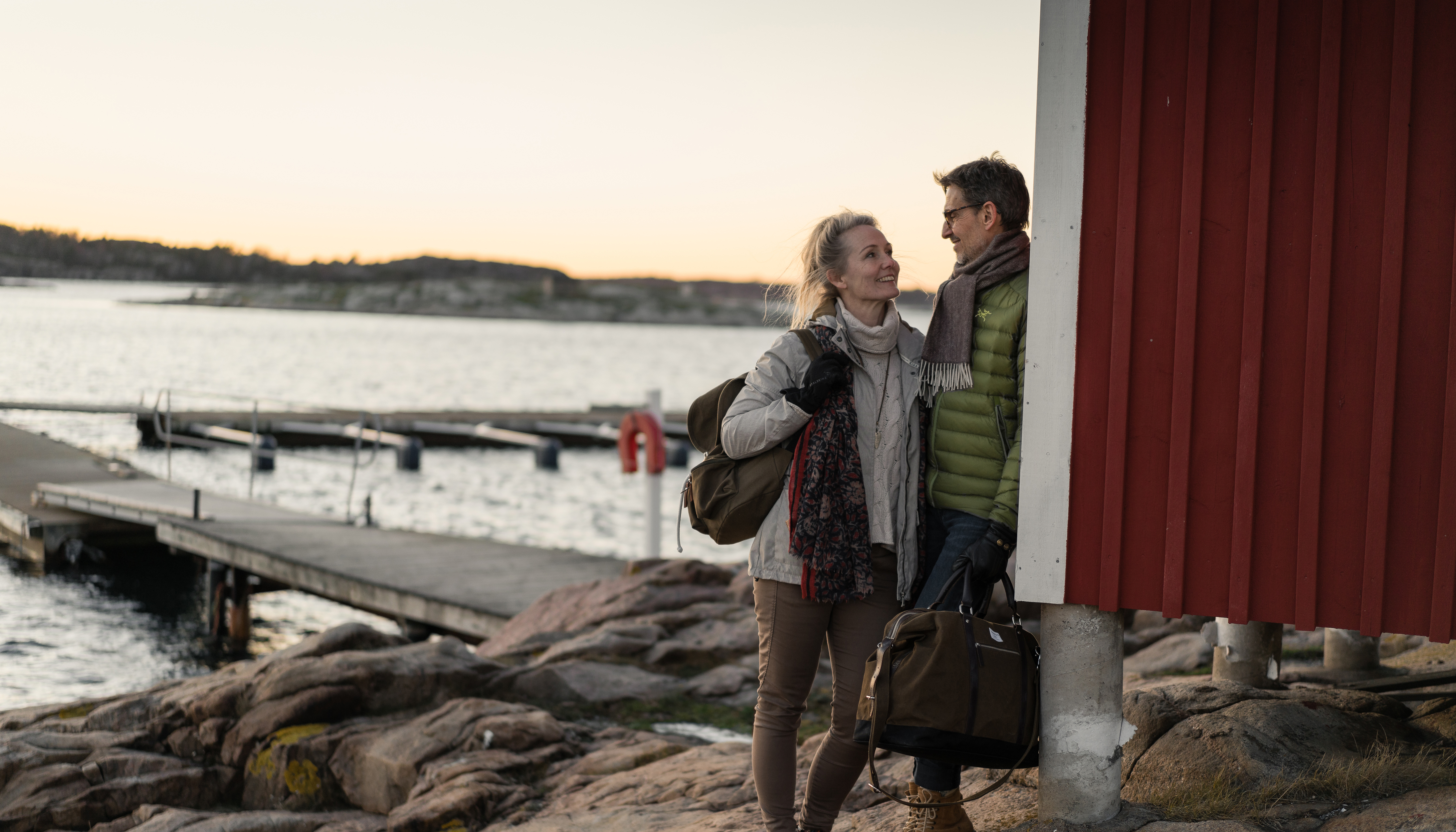 Guests at TanumStrand. 