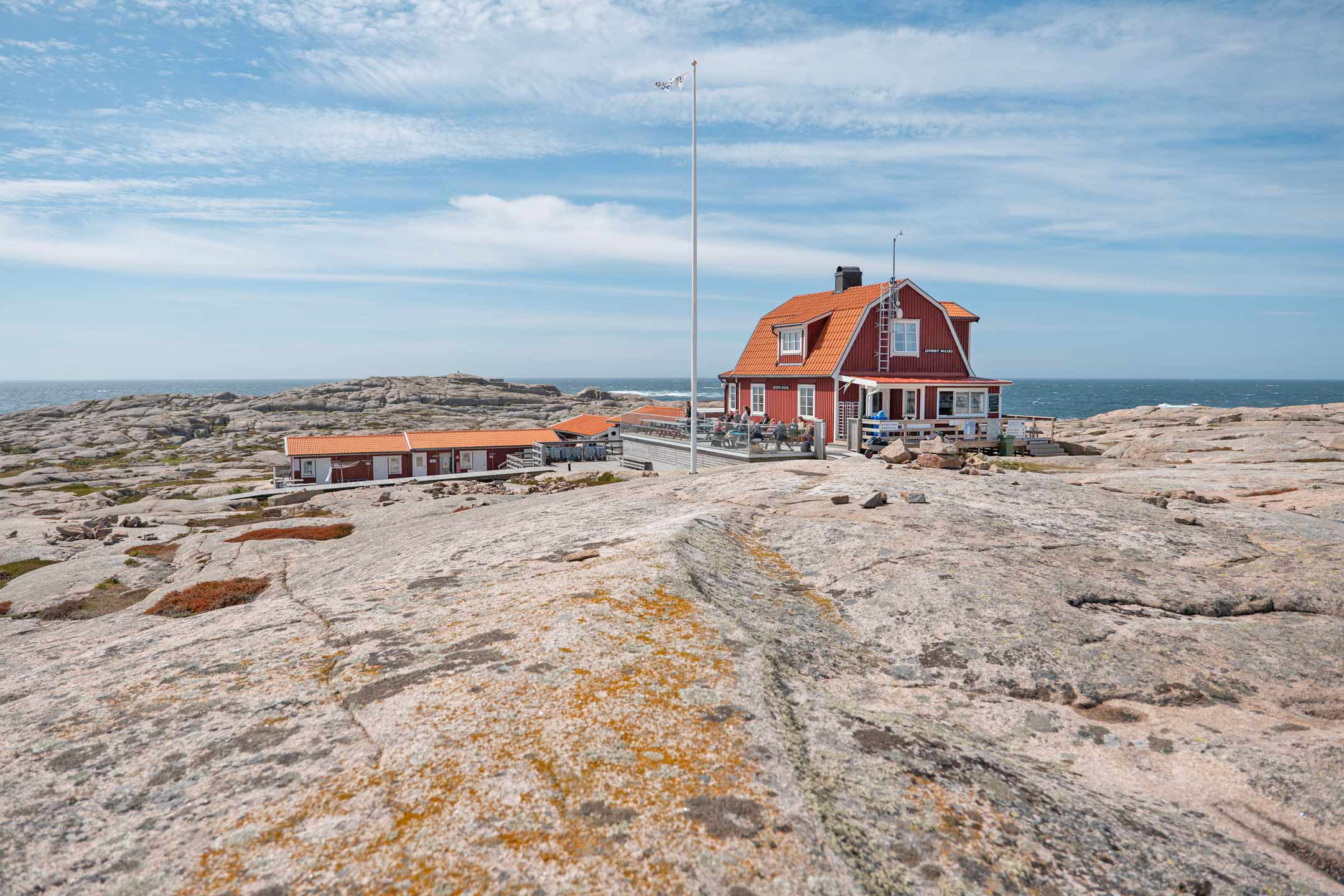 The archipelago hostel Utpost Hållö