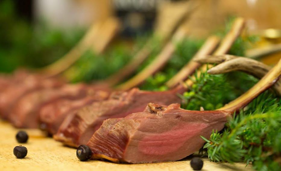 A delicious dish from locally produced game