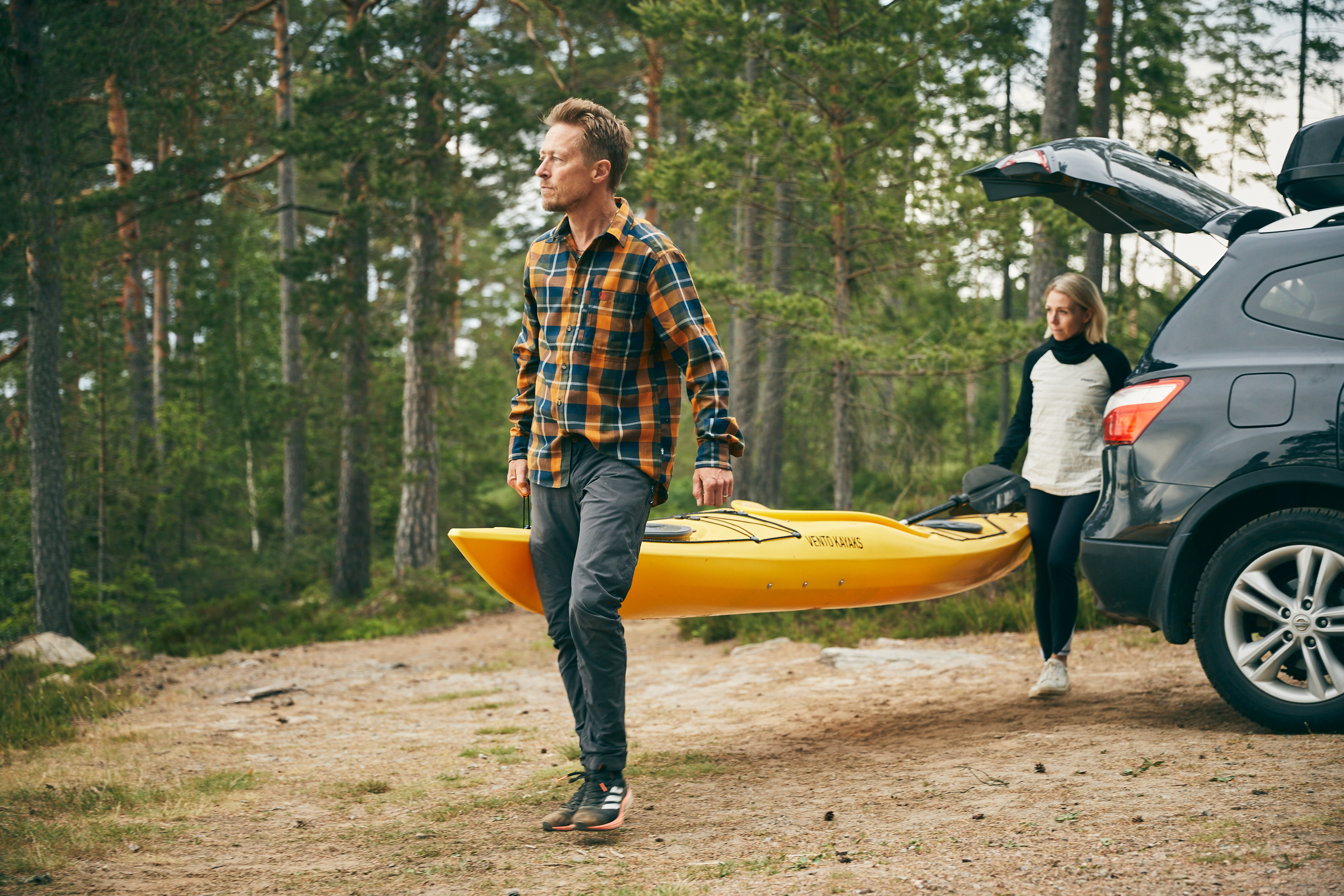 Kayak at Erikson Cottage