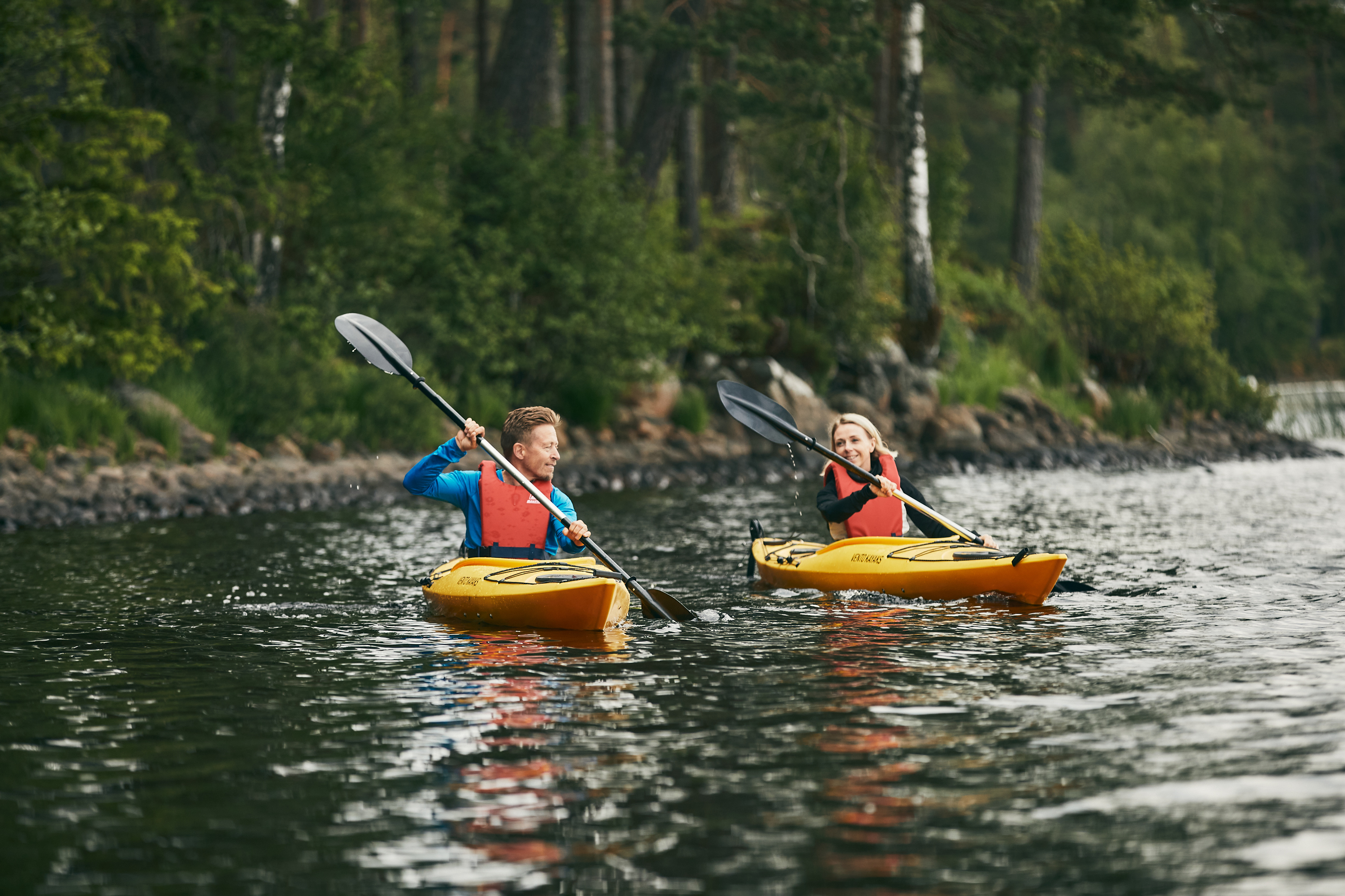 Kayak at Erikson Cottage