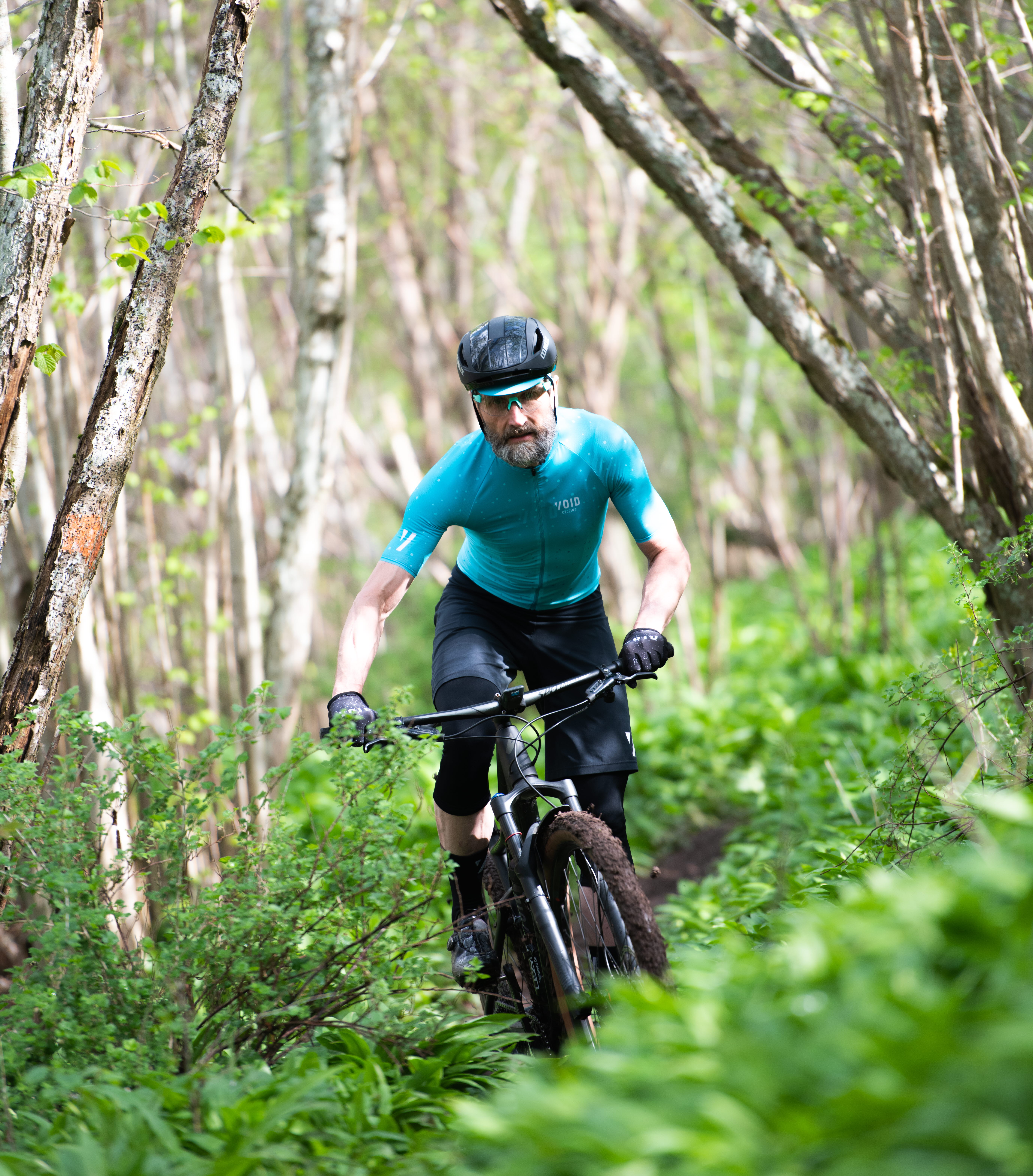 Mountain bike at Kinnekulle