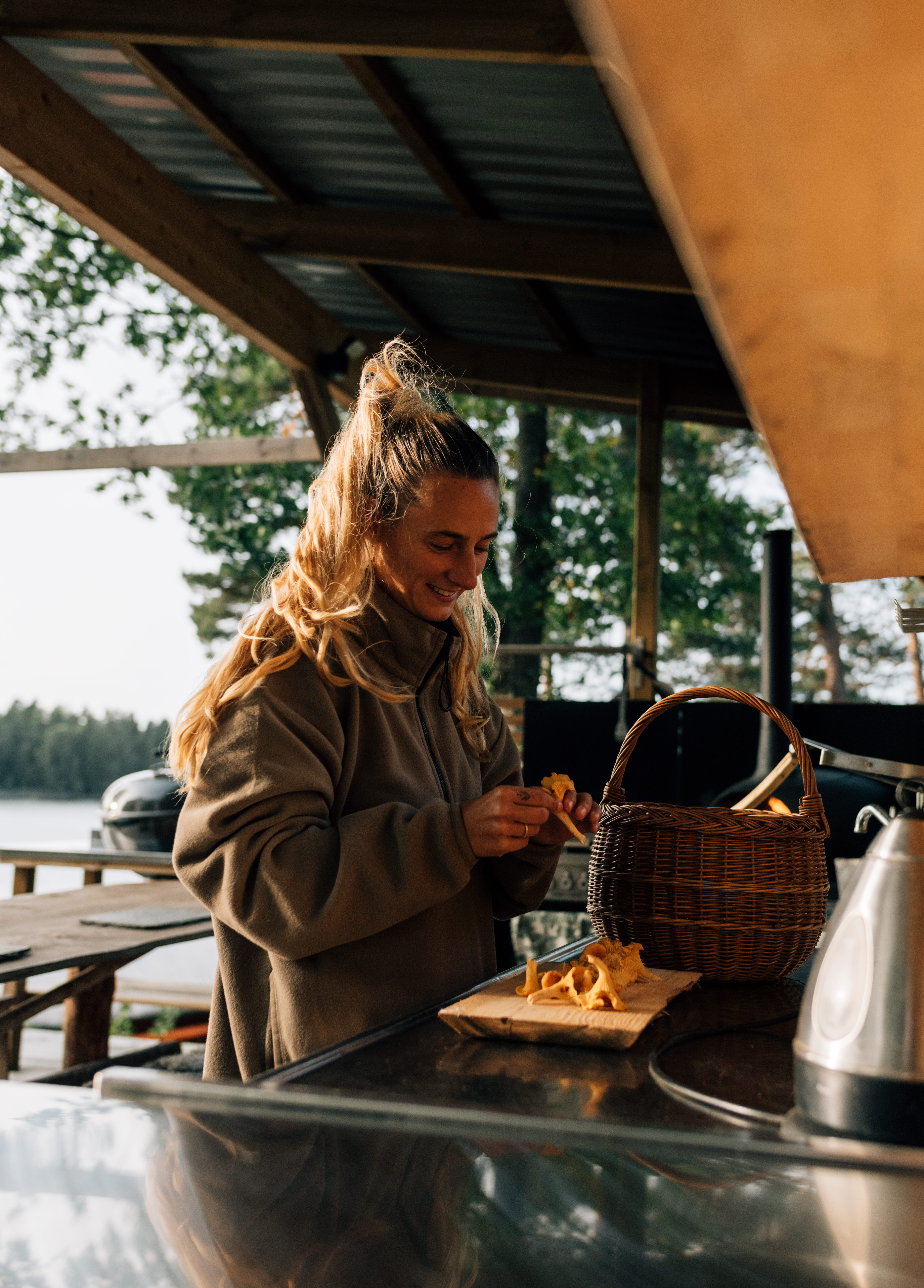 Mountain bike at Kinnekulle
