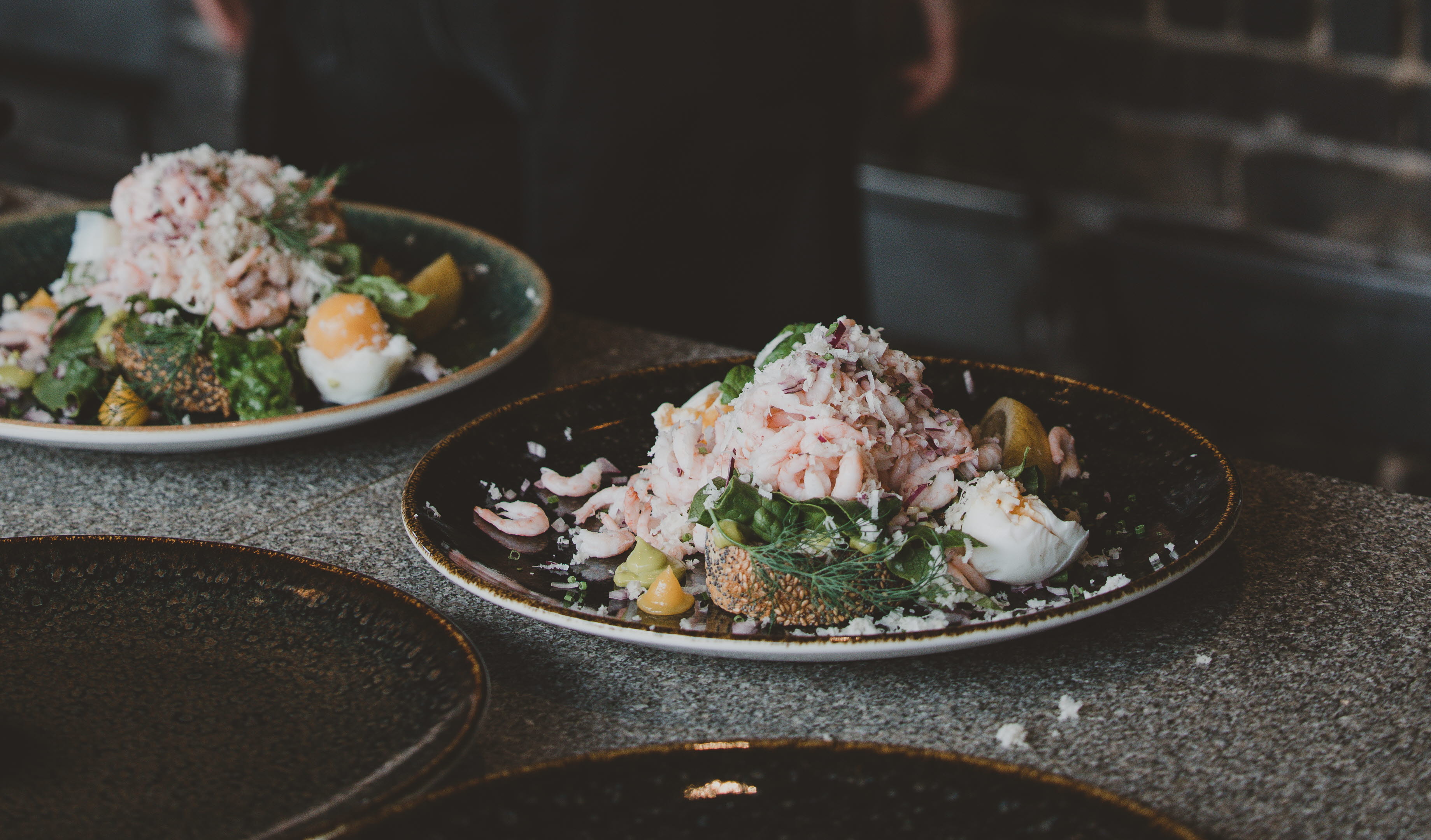 Cooked meal at Kläpphagen Koster.