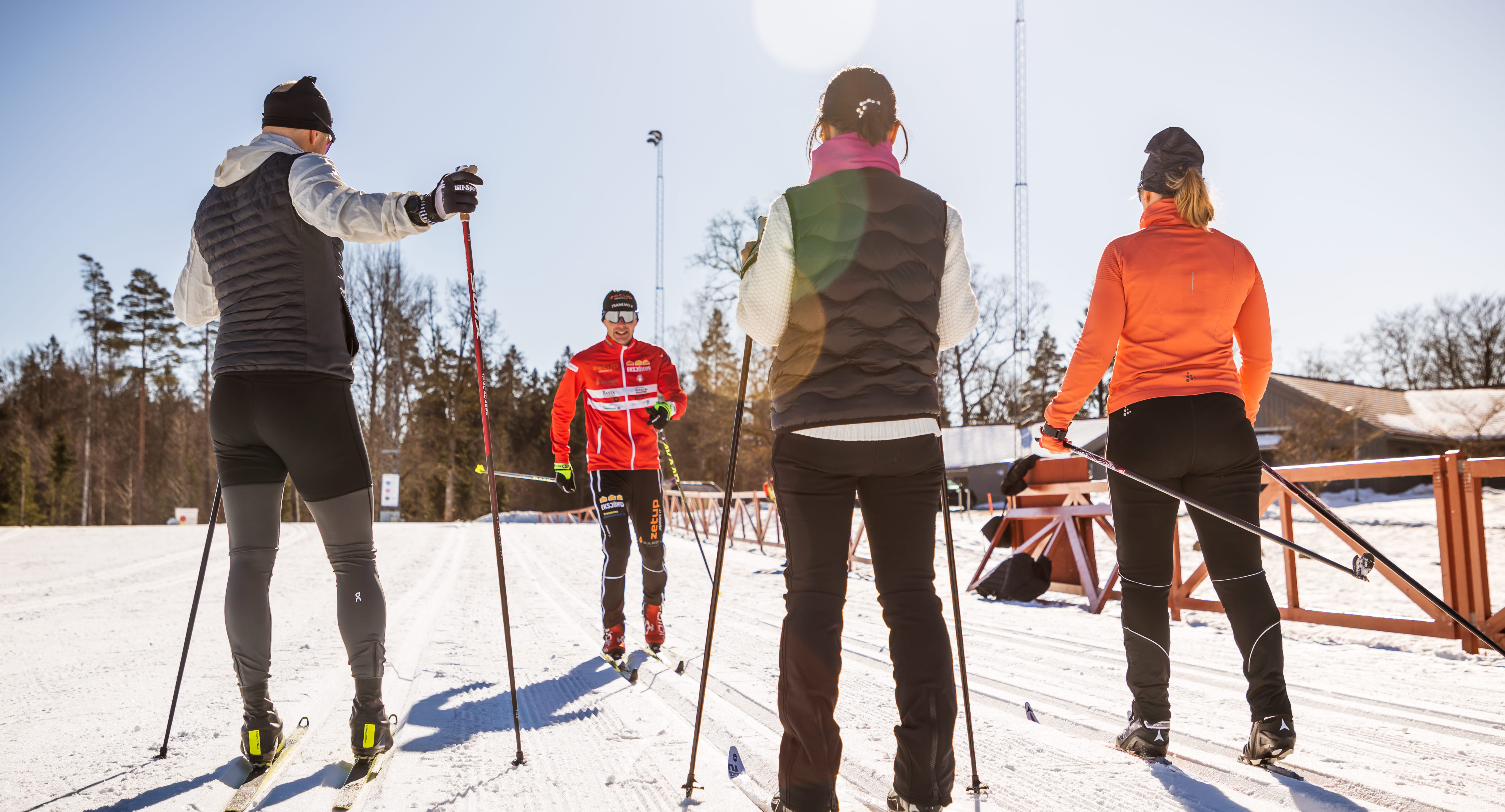 Skiing at Lassalyckan