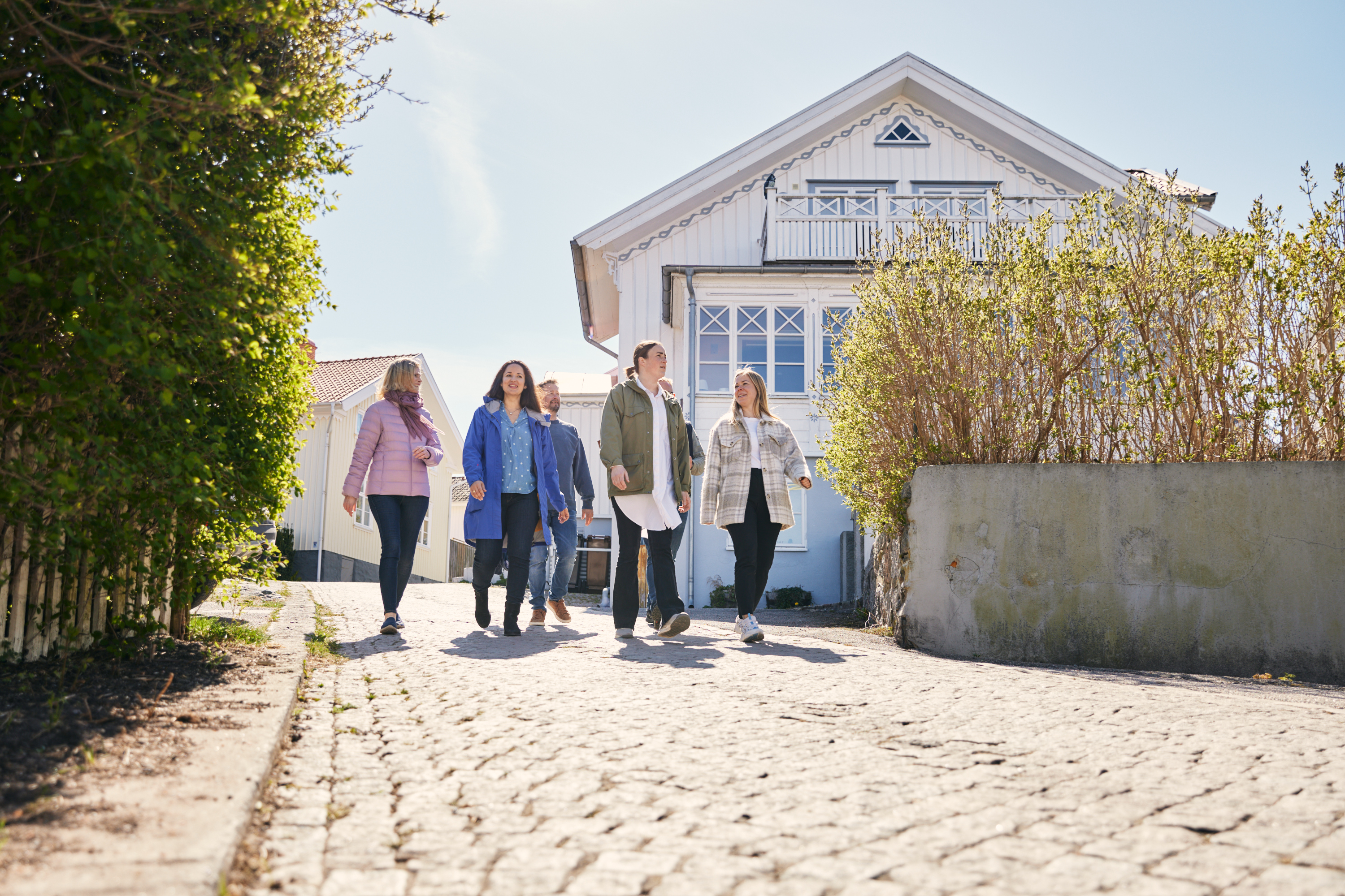 People attending a meeting in Bohuslän