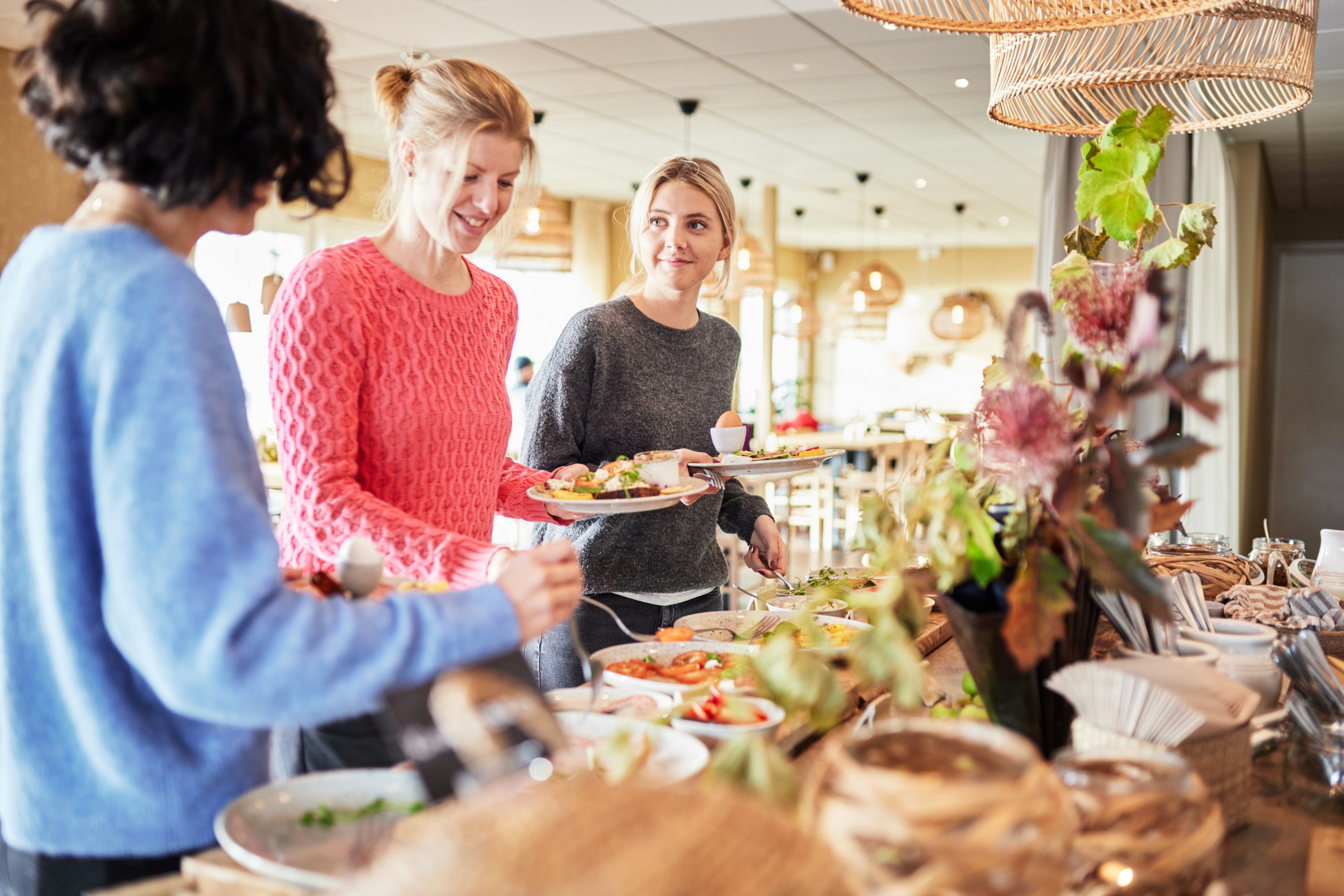 Breakfast plate at Skärgårdshotellet.