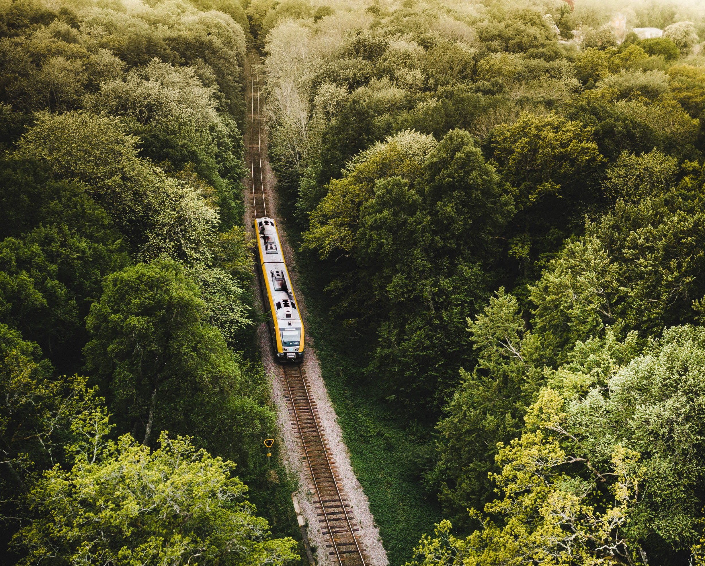 People walking by Kungslena church.