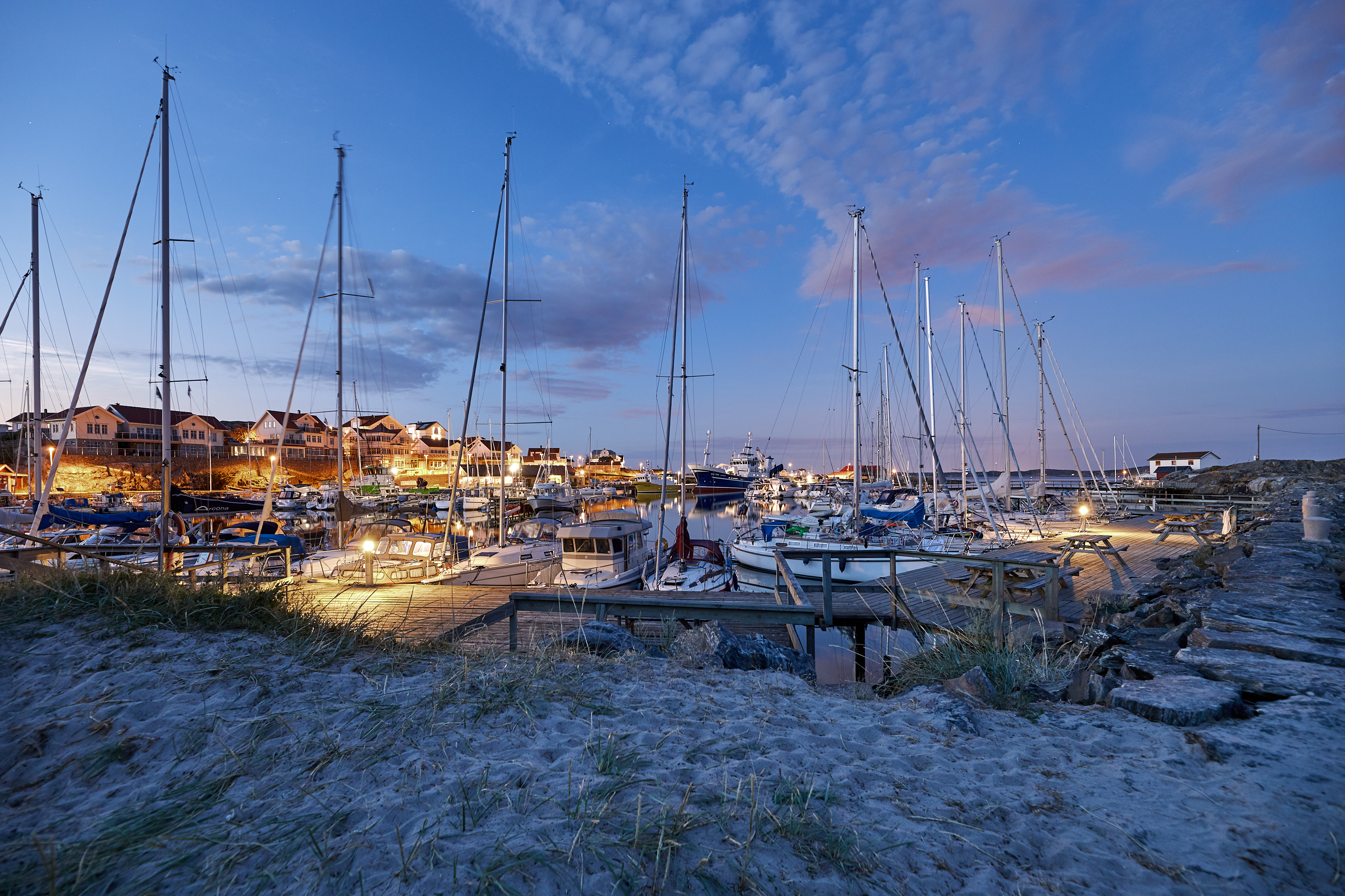 Summer in the archipelago of Bohuslän