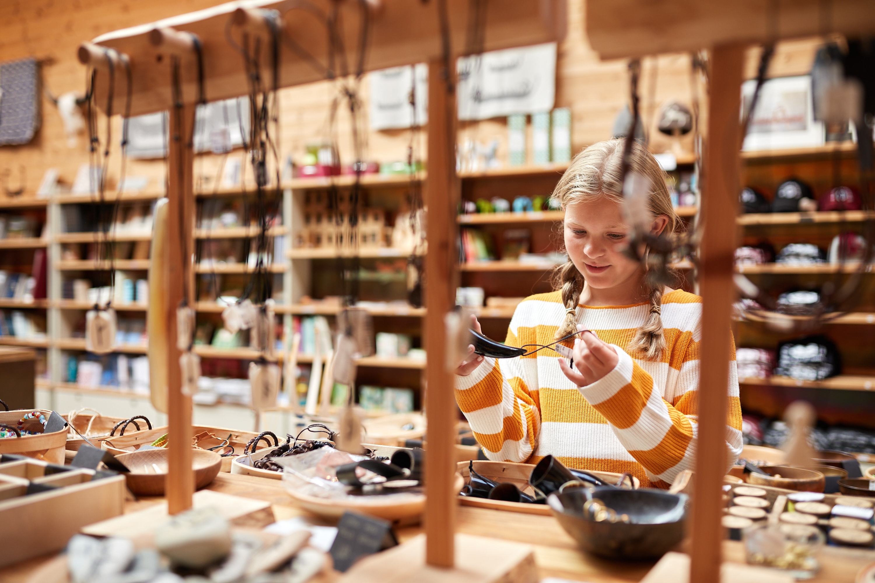 Kids at Vitlycke Museum