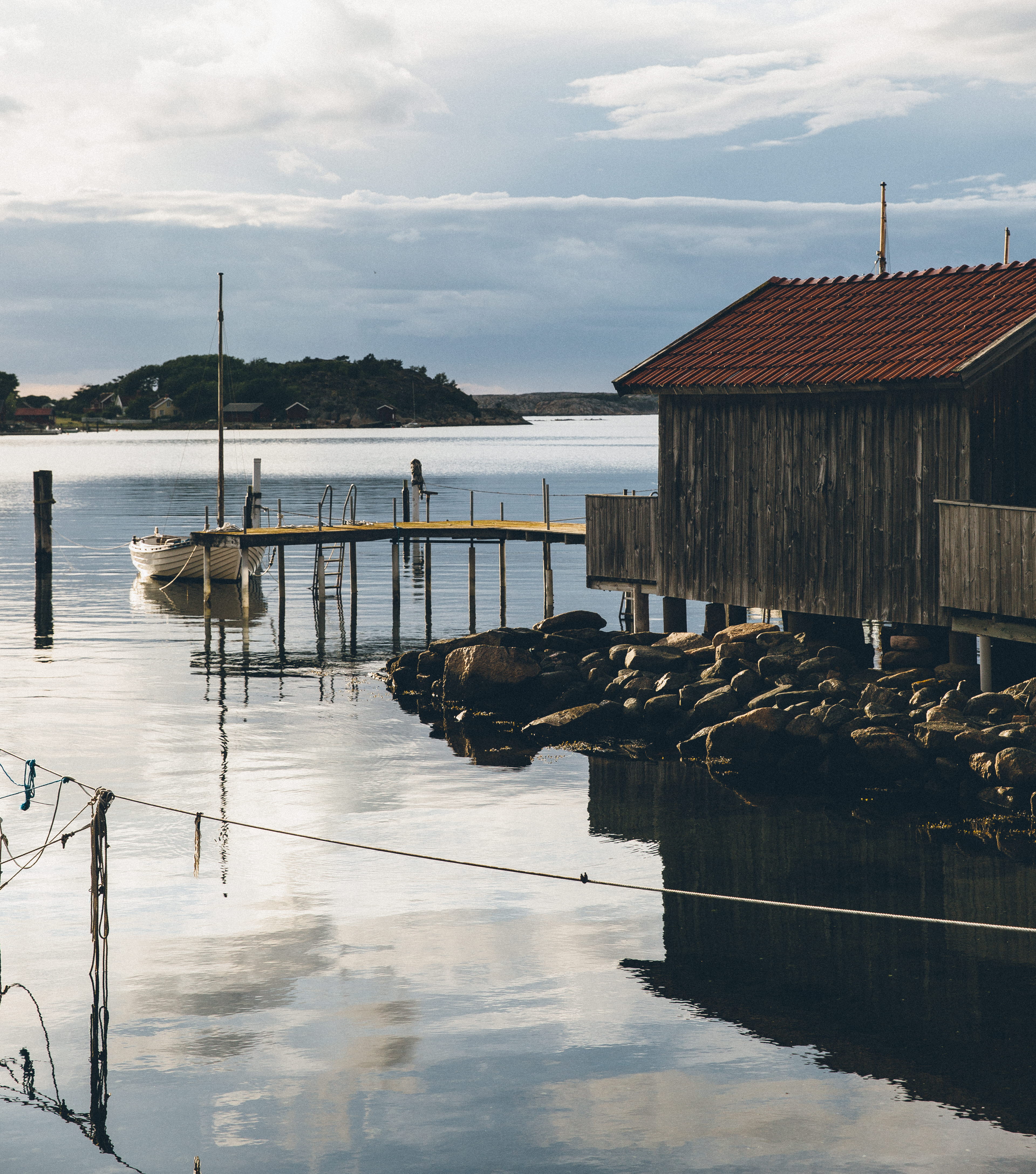Summer in the archipelago of Bohuslän