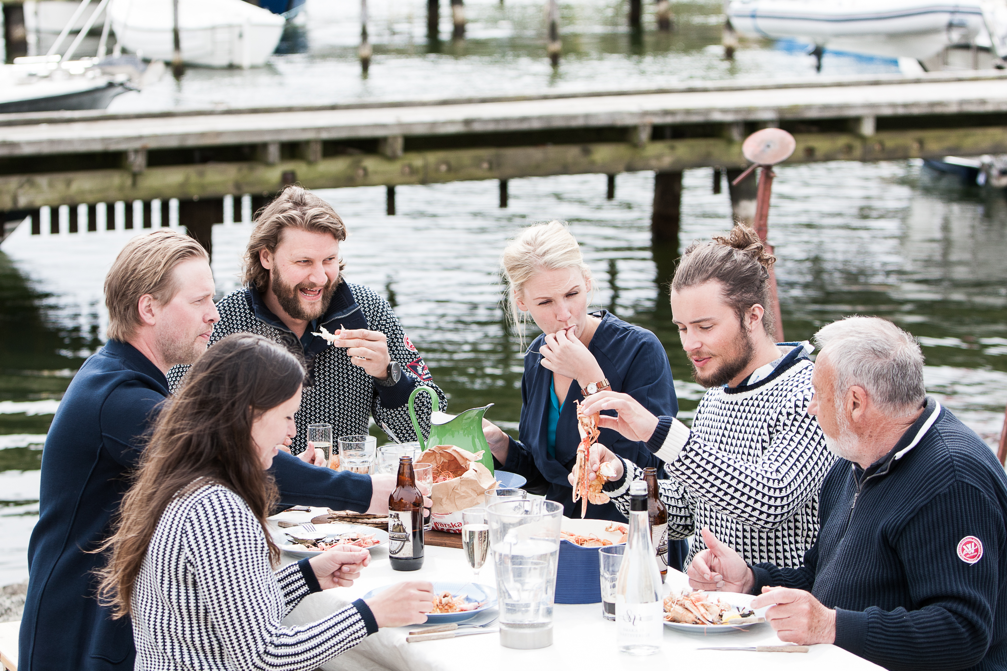Family in Strömstad