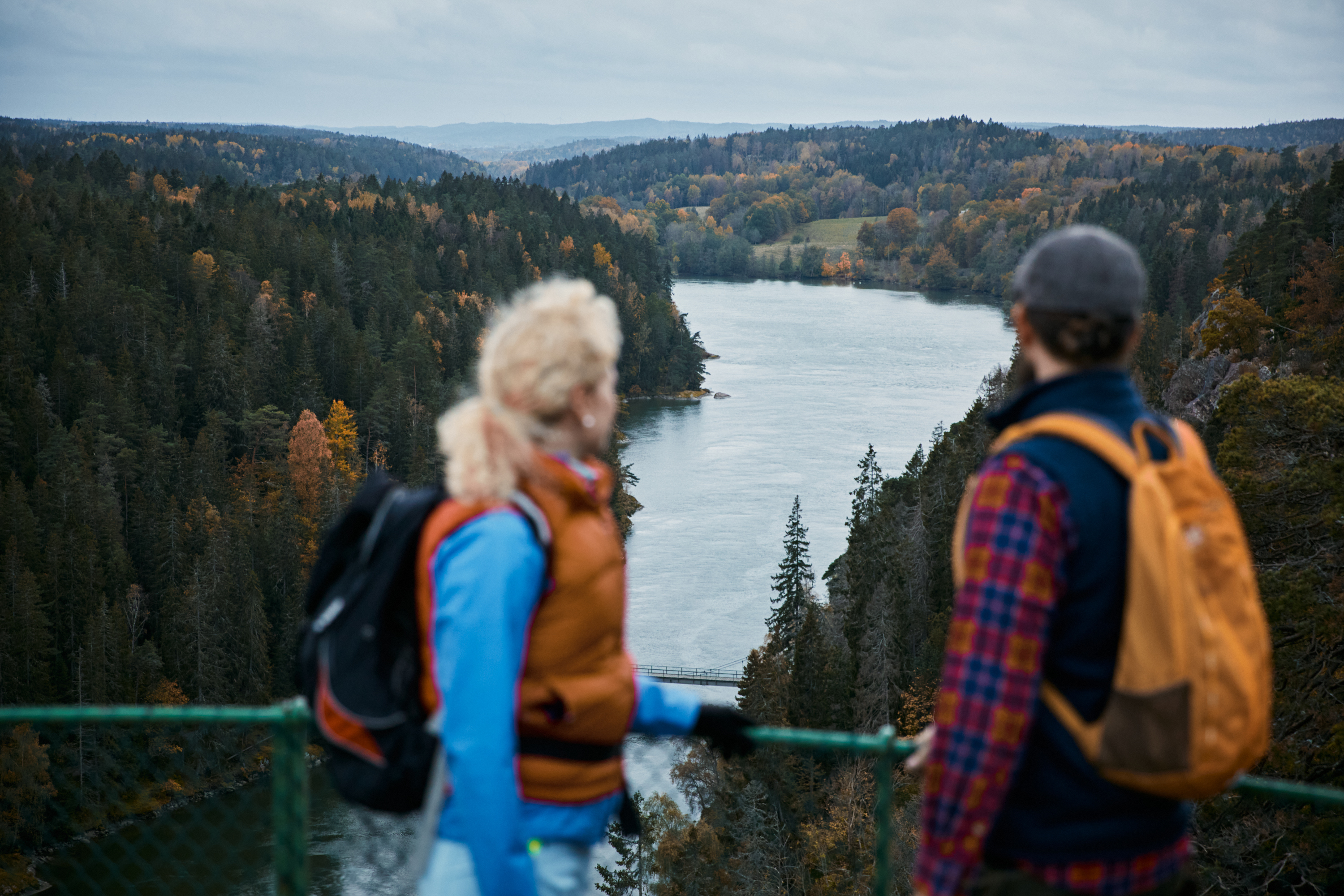 Hike at Göta älv Pilgrim Trail