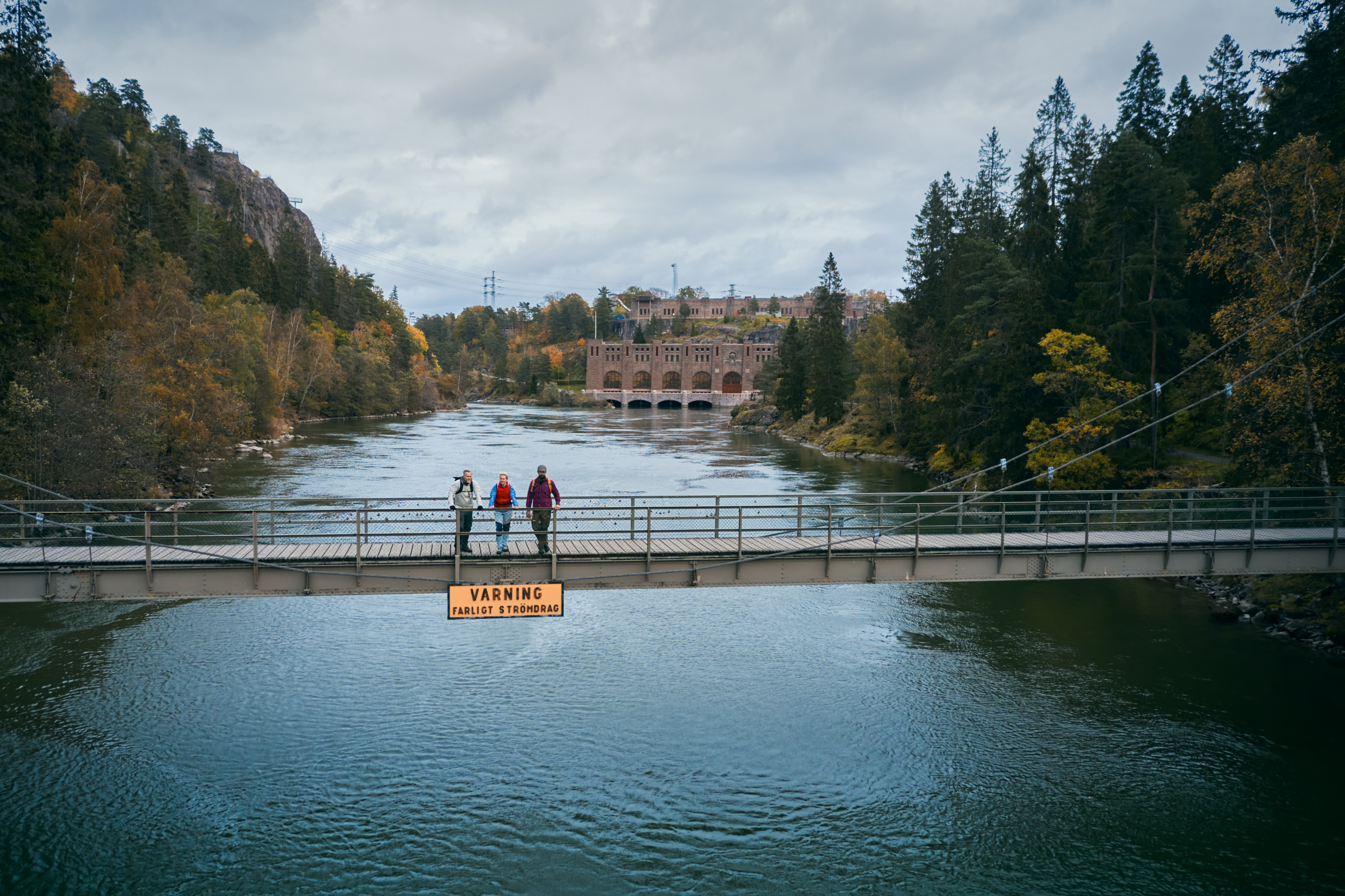 Hike at Göta älv Pilgrim Trail