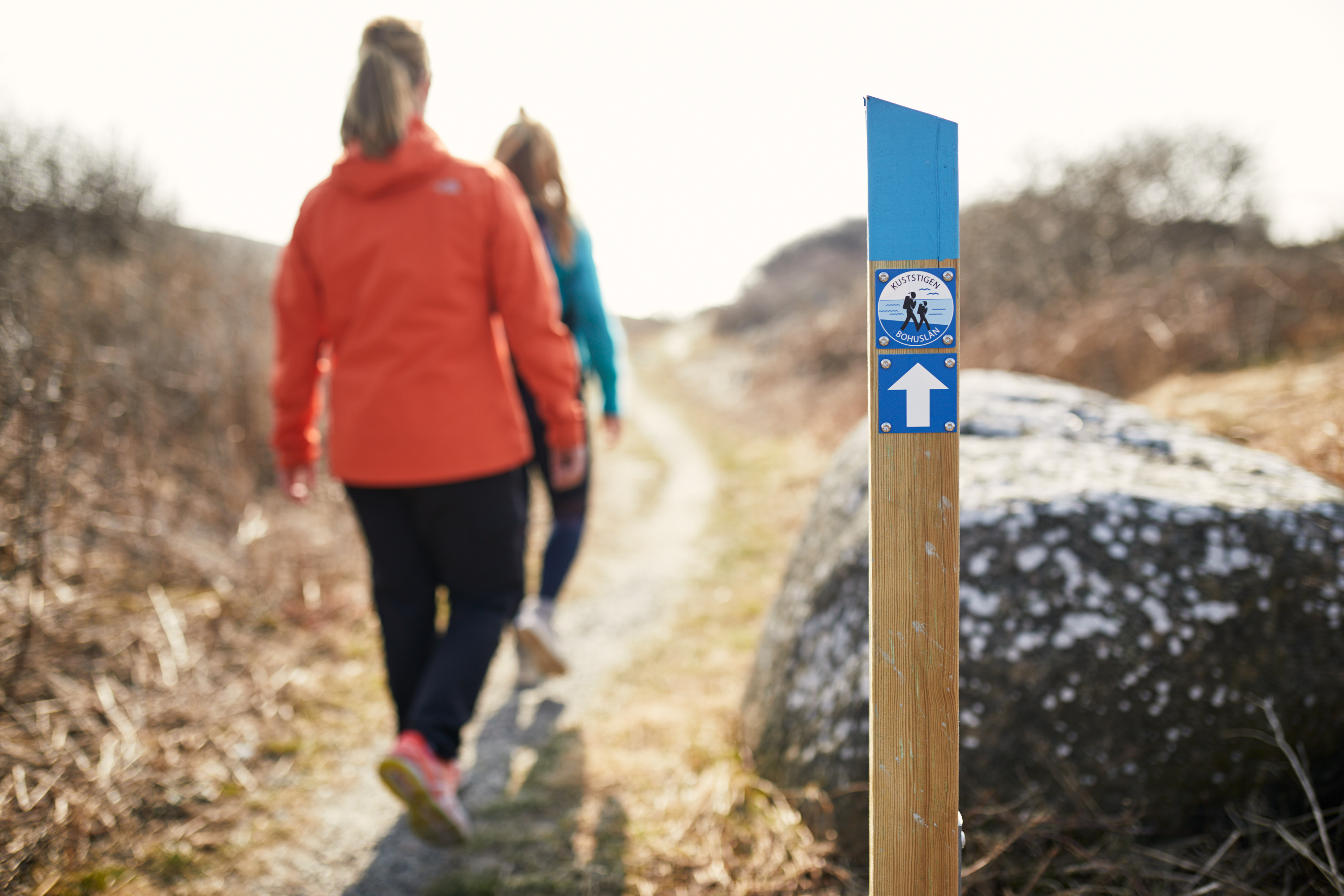 Hikers at Skärgårdsleden