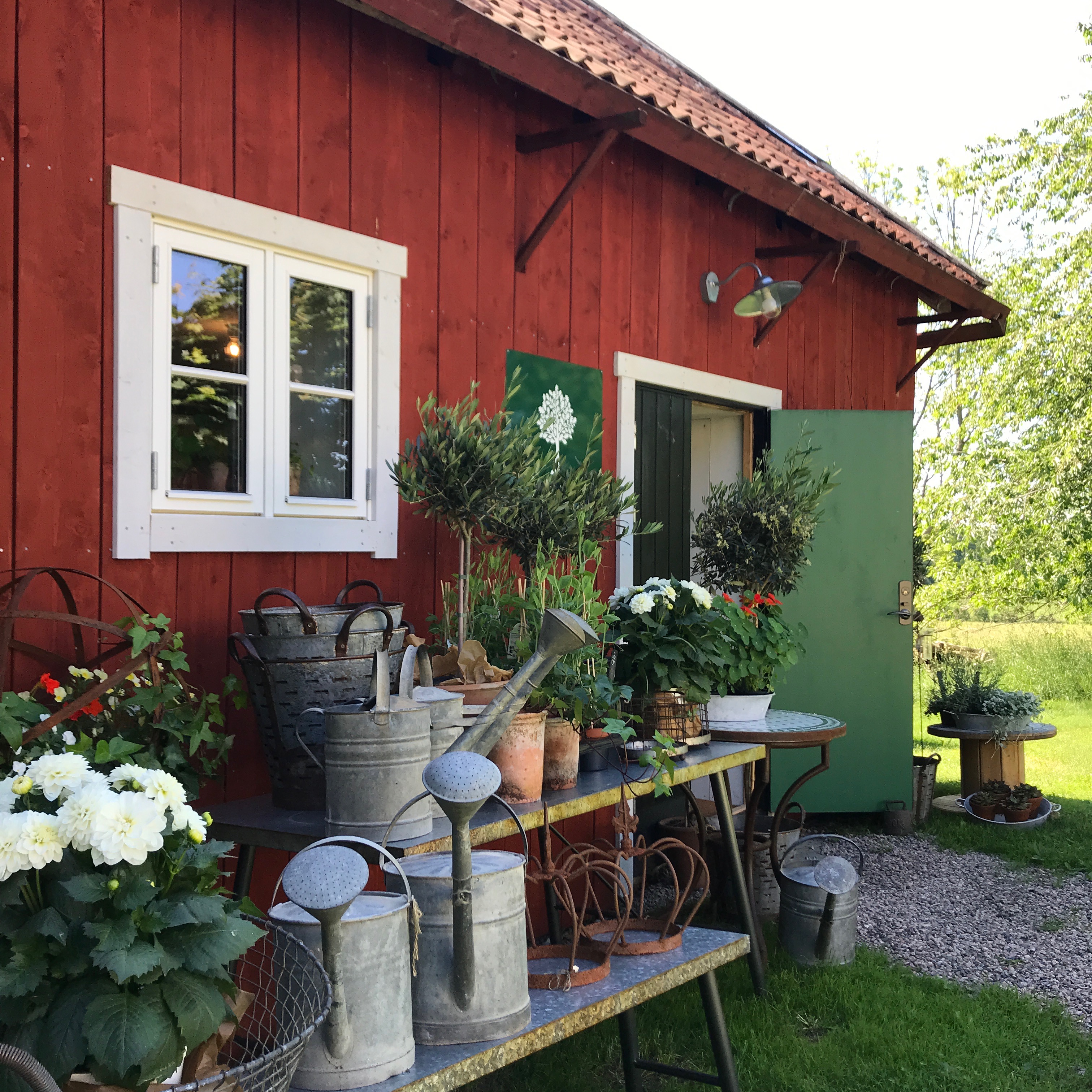 The entrance to the boutique