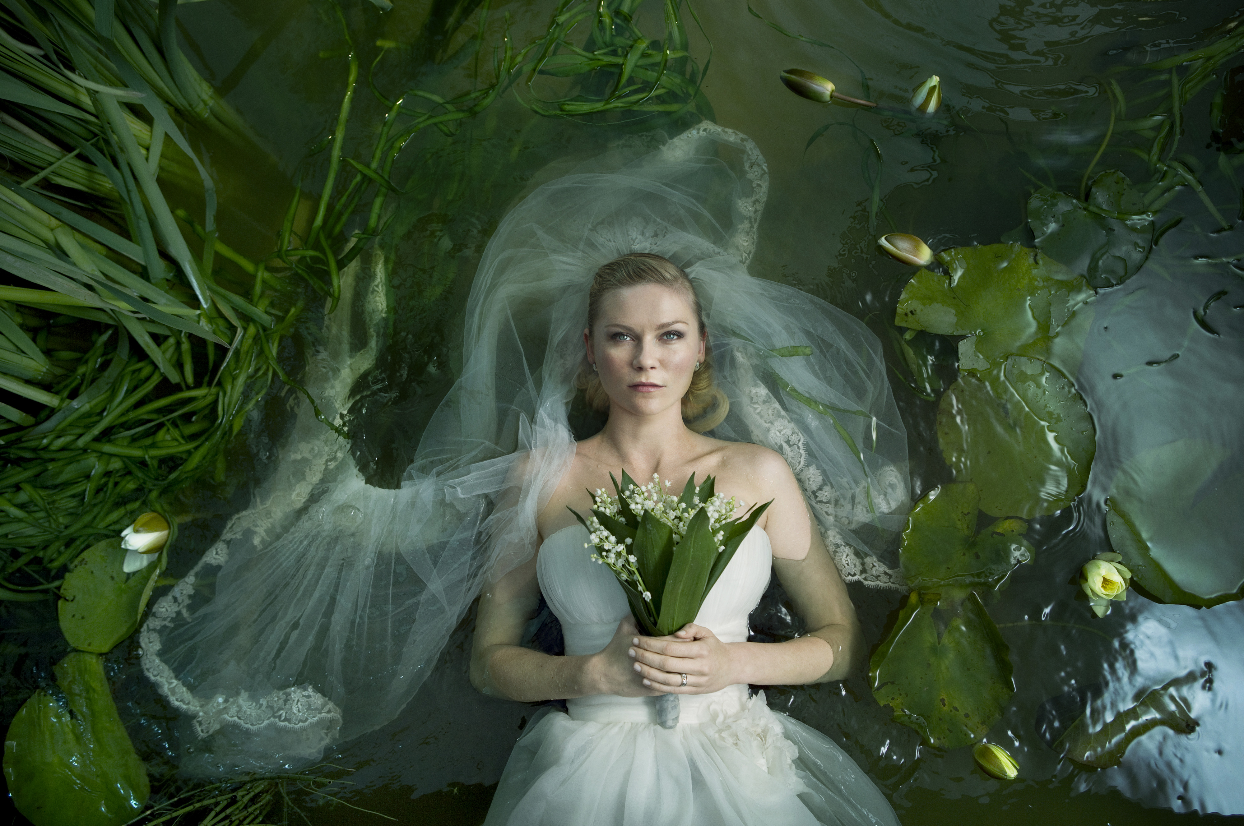 Kirsten Dunst in Melancholia