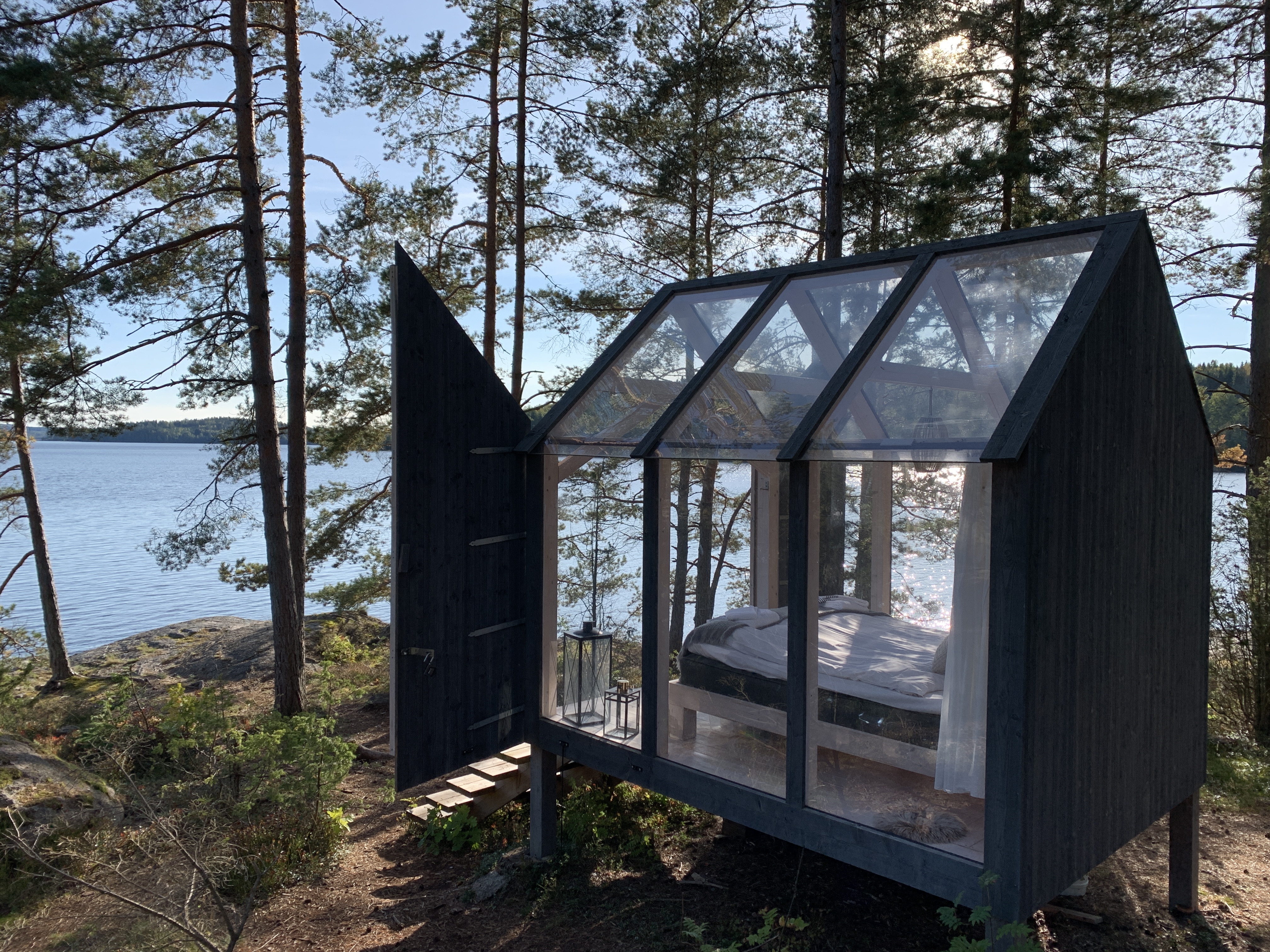 Glass house exteriör Dalslands aktiviteter