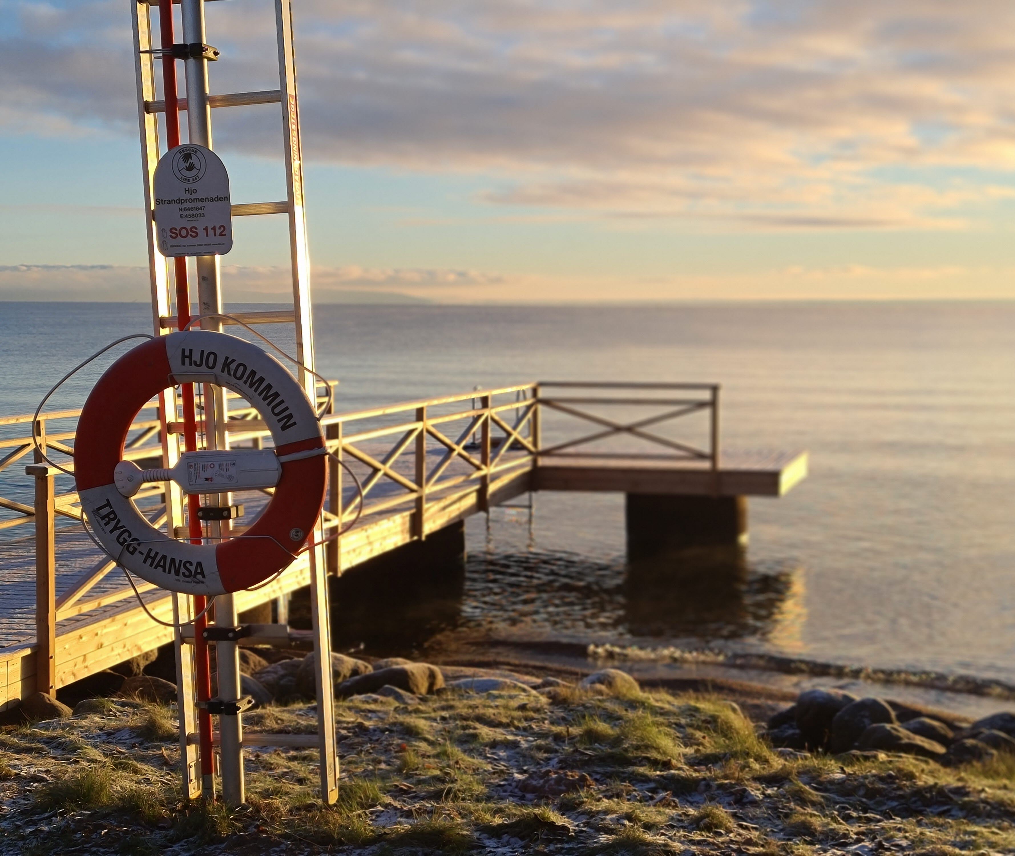 bath in Lake Vättern, Hjo