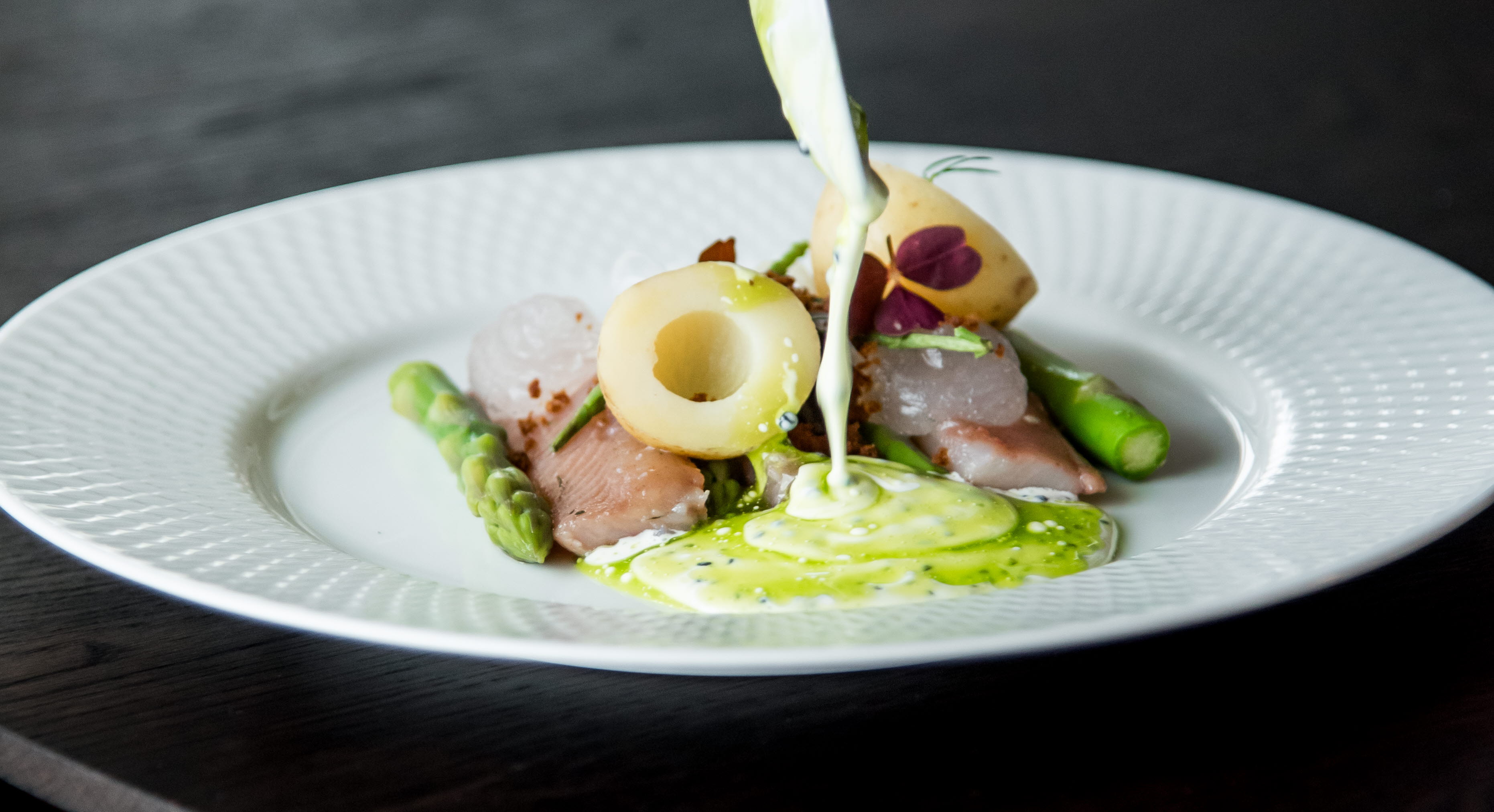 A close up picture of a main course.