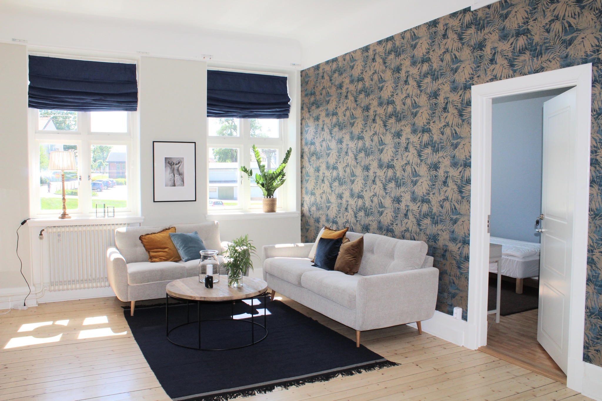 Stationshuset i Ed, Livingroom