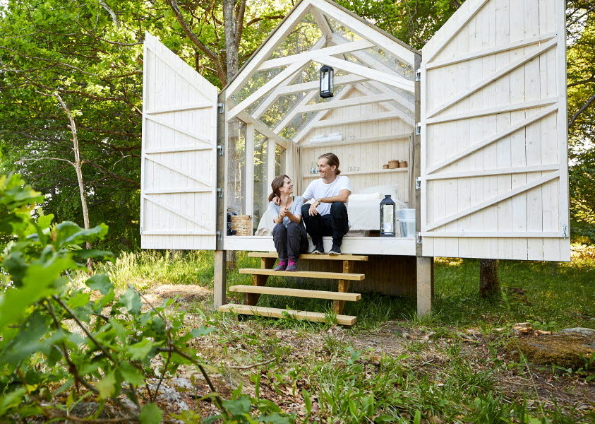 Glas house at Baldersnäs