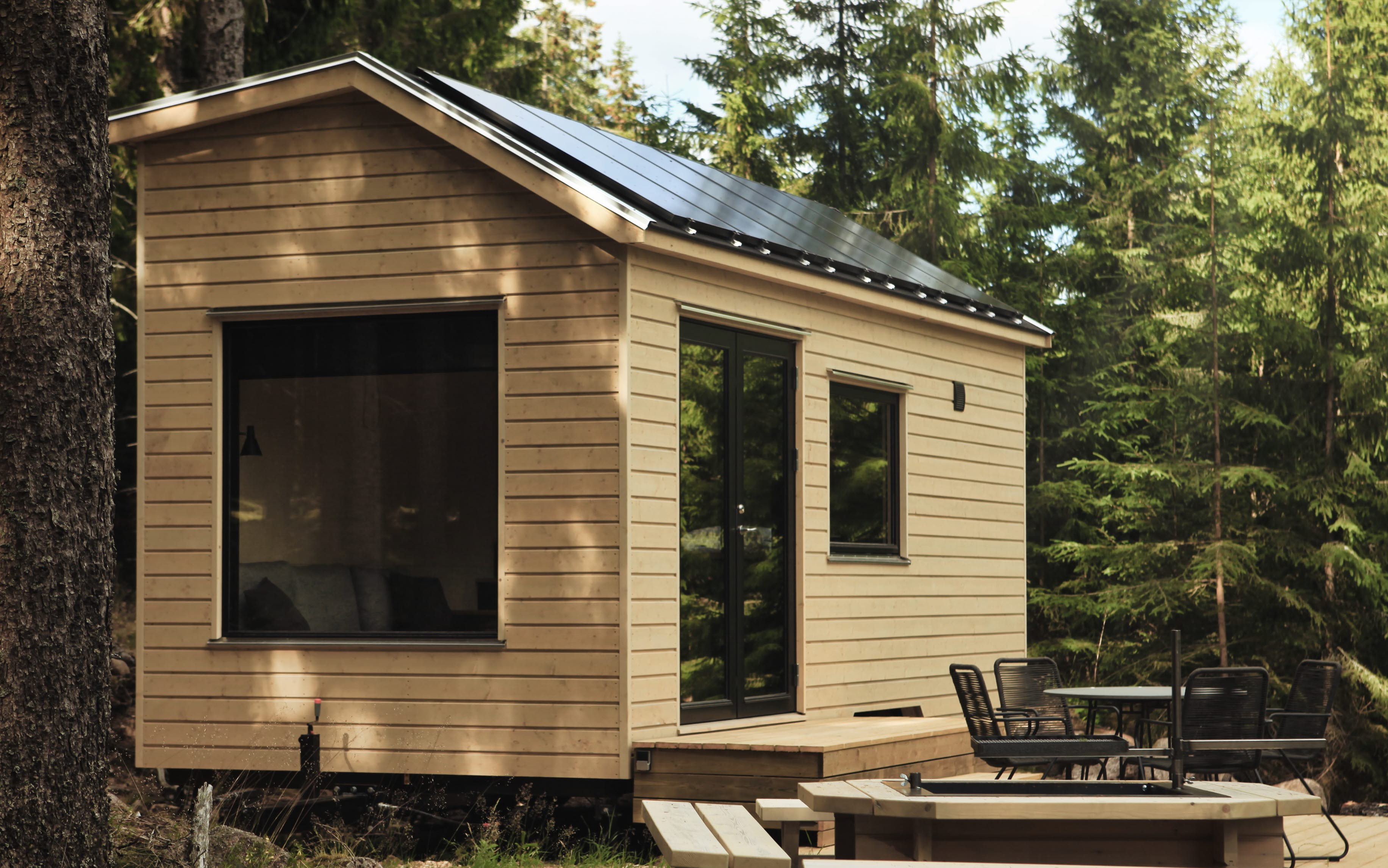 Inforest, accommodation in Hjo, West Sweden