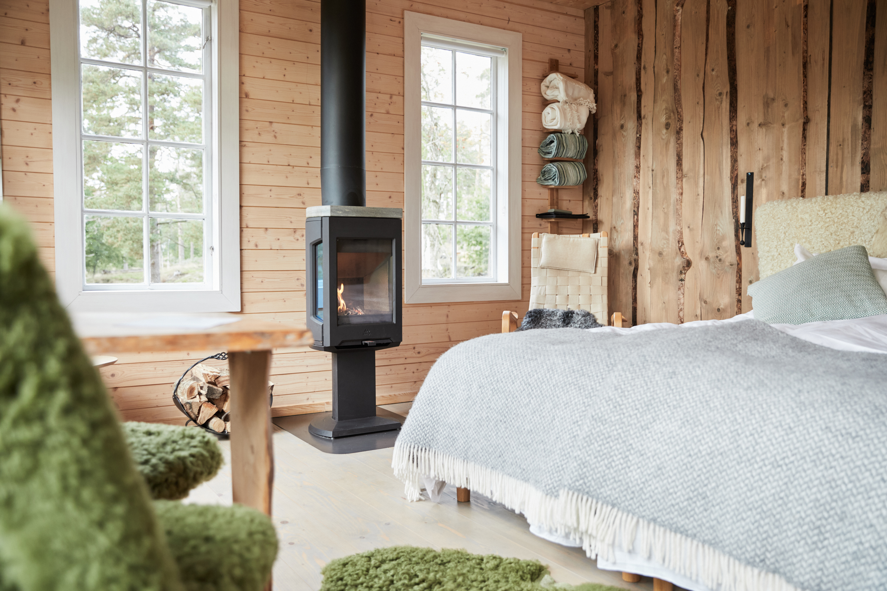Kayaking in lake Vänern
