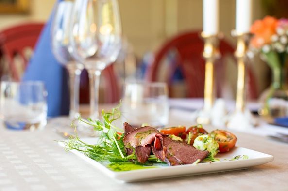 Photo of a plate with food.