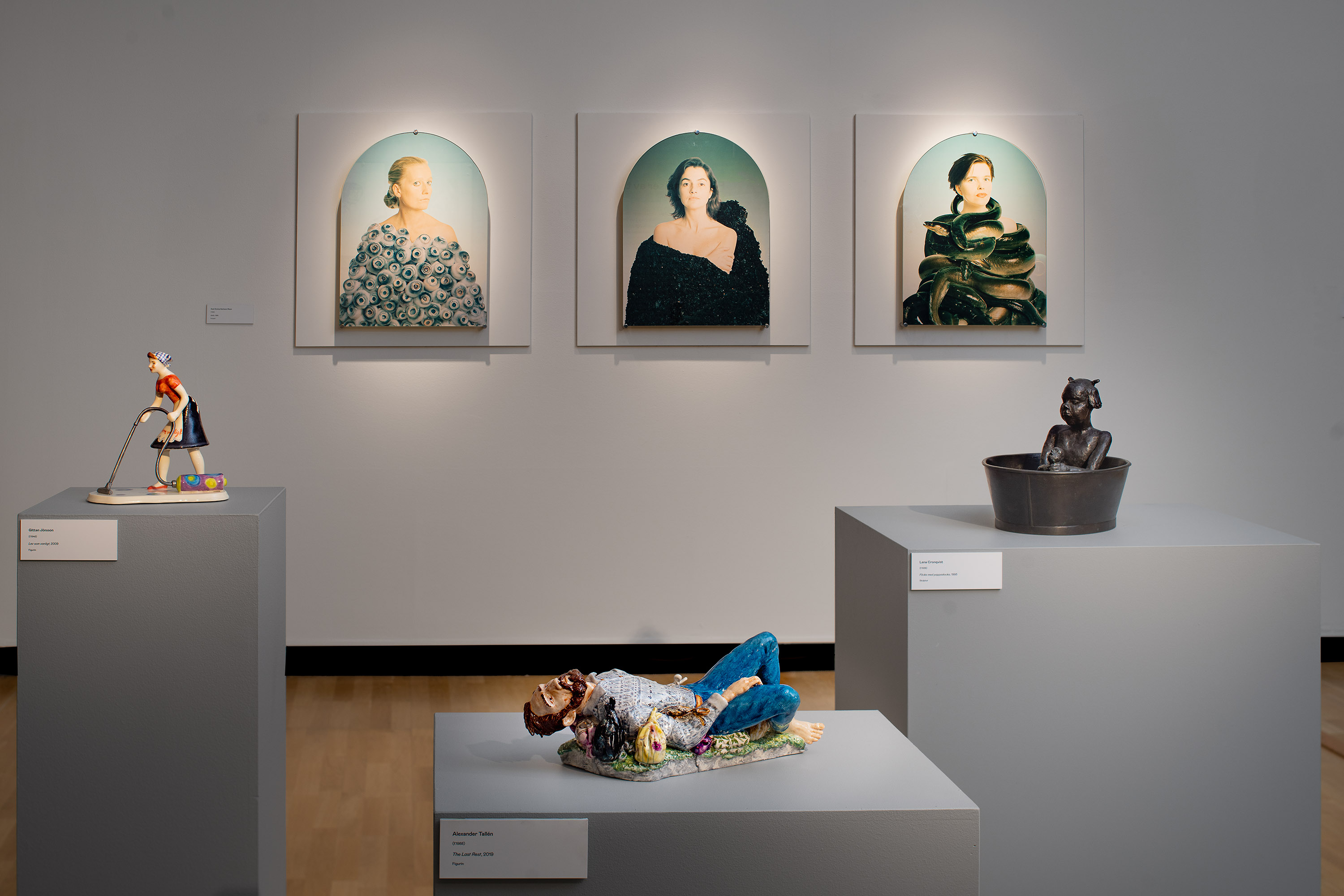 Interior image from Borås Art Museum and the exhibition Perceptions of Time.