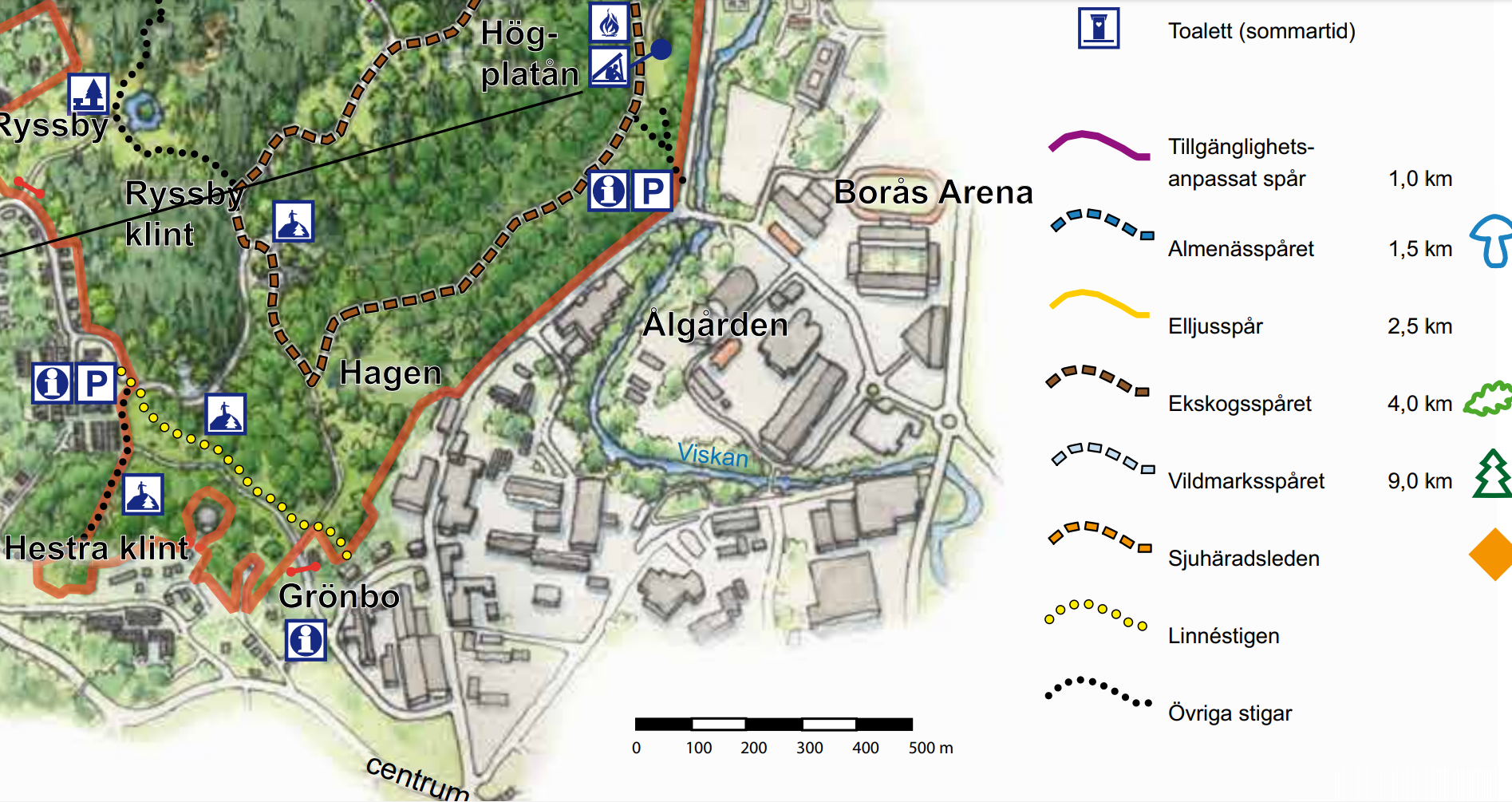 Horse trail of Carl von Linné