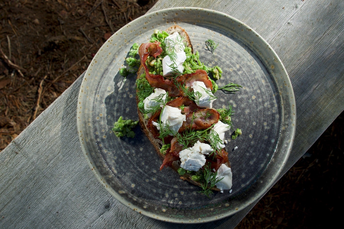 Sandwich made by chef Tareq Taylor