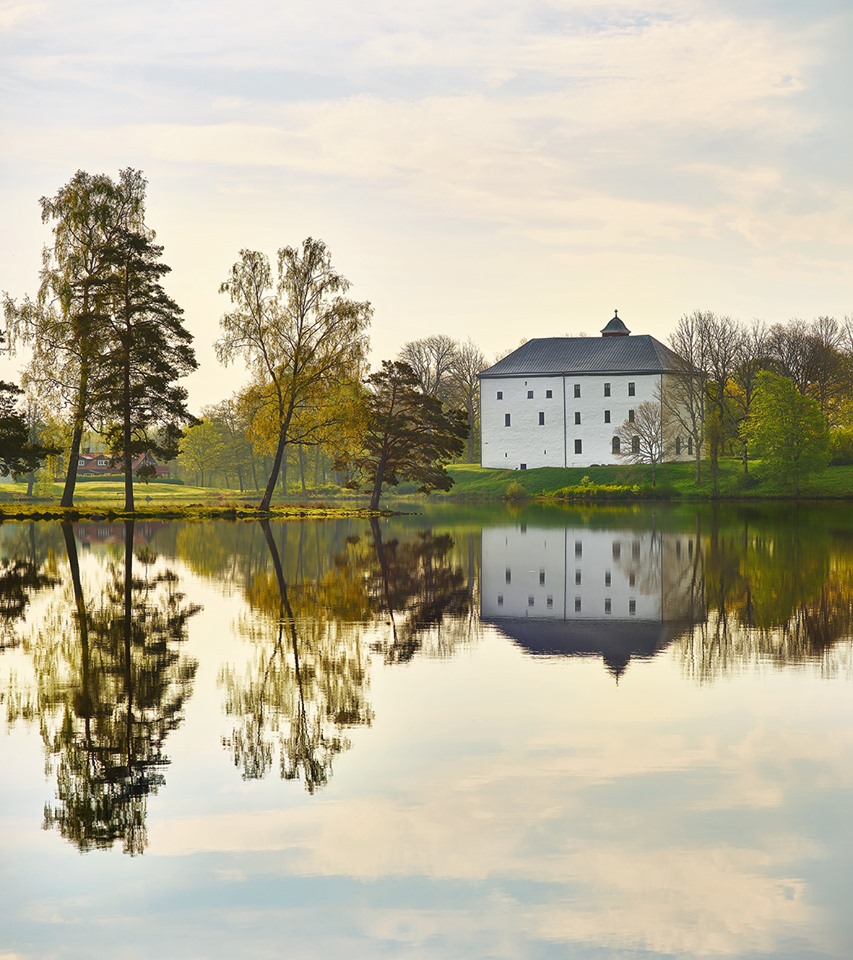 Torpa stone castle, autum, Tranemo, Sweden