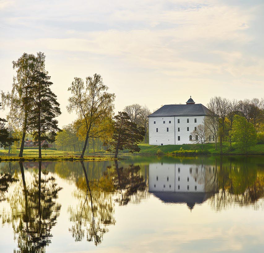 Torpa stone castle, autum, Tranemo, Sweden
