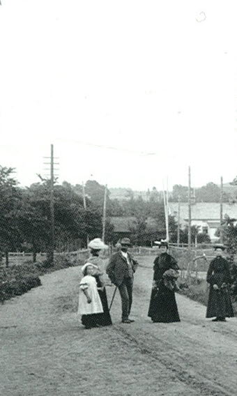 Old picture of Varnhem