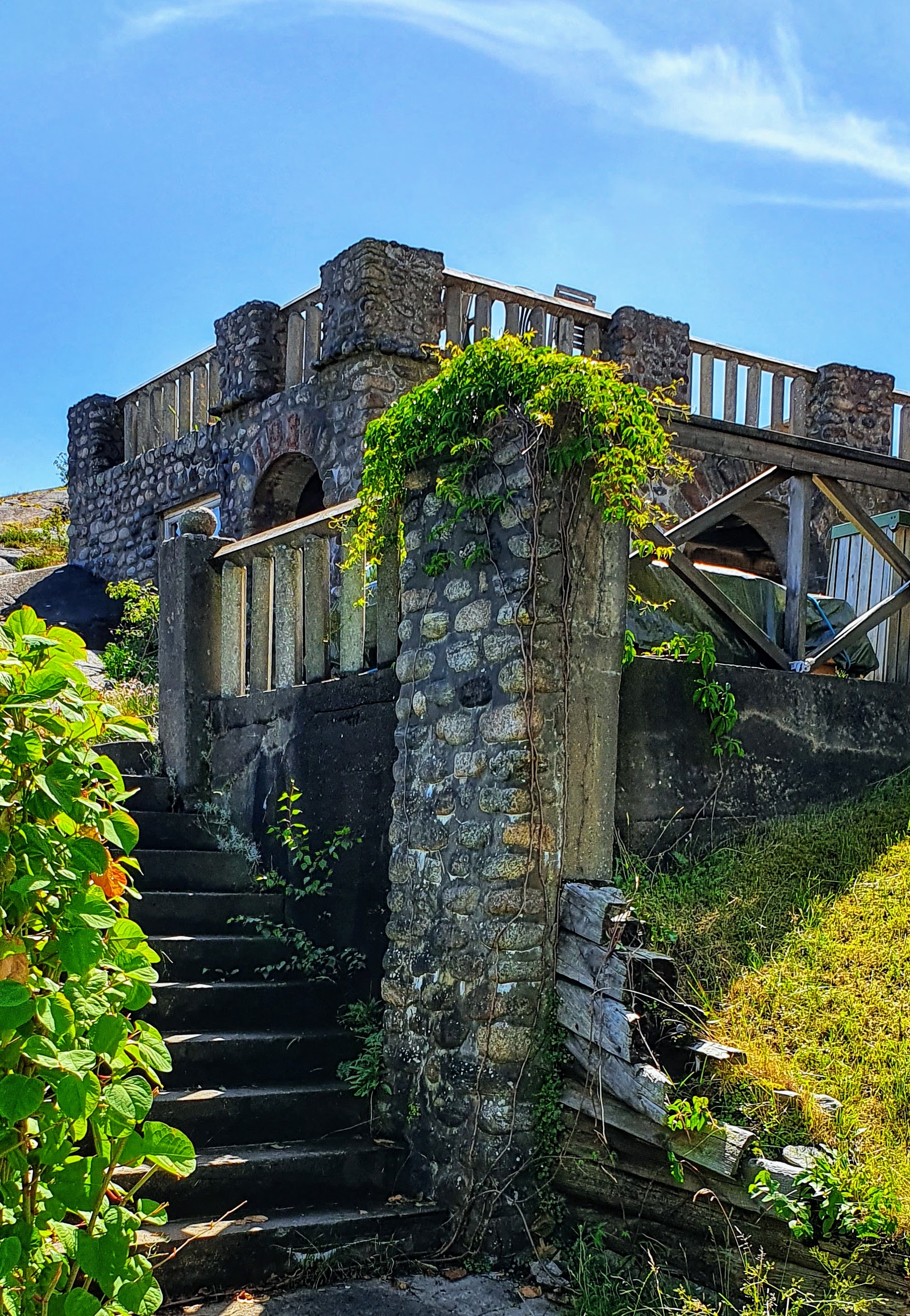 Alaska in Strömstad, a park and rock garden located on Norra Långöns nature reserve