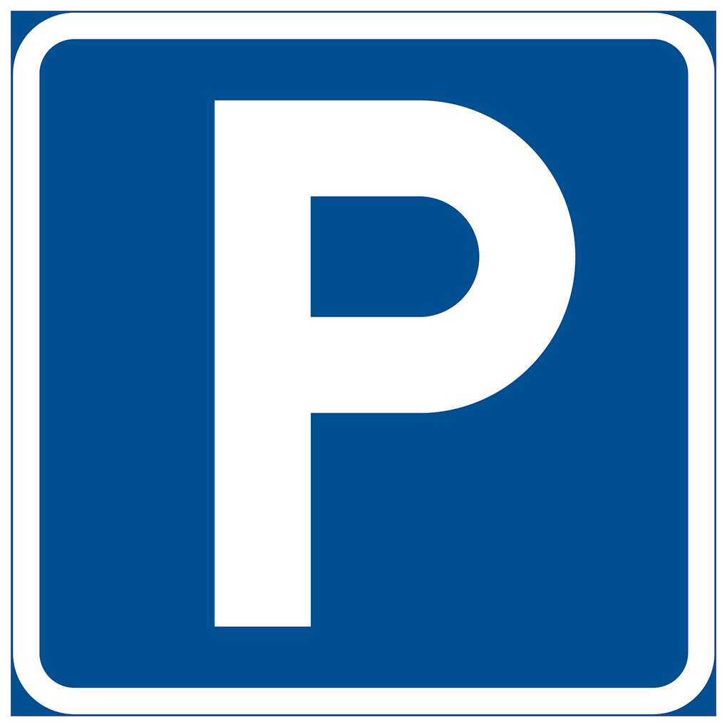 Parking sign