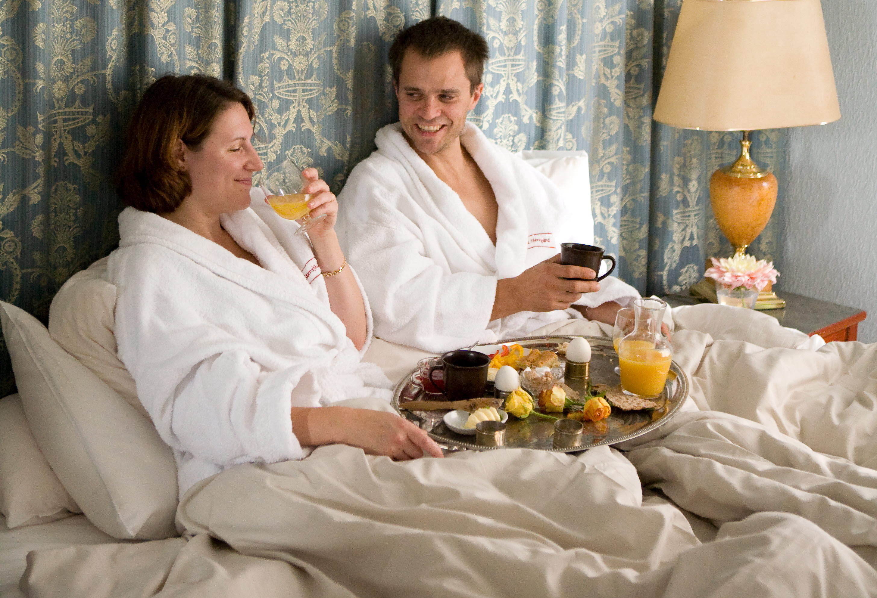 Fröjered's bathing place, river Tidan with a jetty and forest in the background outside Tidaholm.
