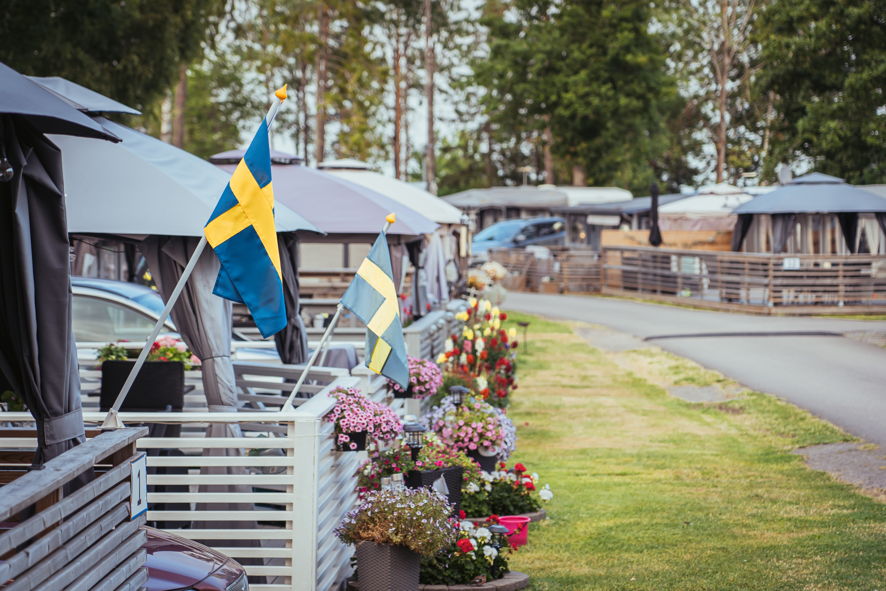 mobile homes with terass