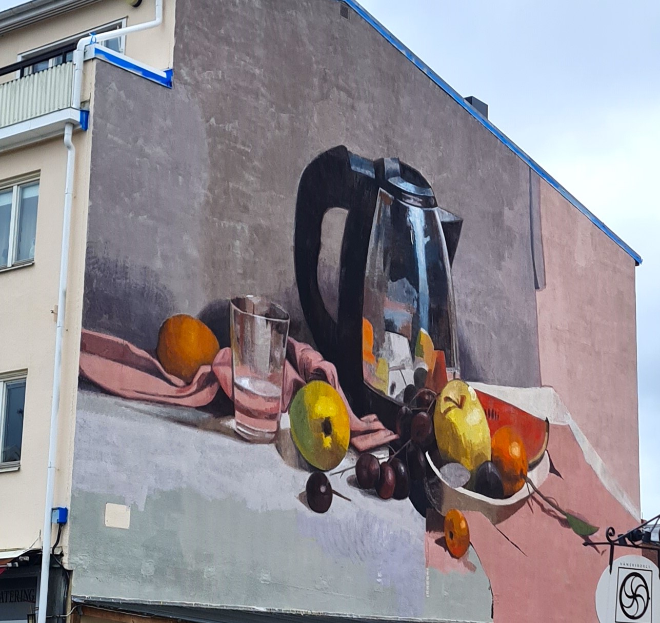 painting on house wall