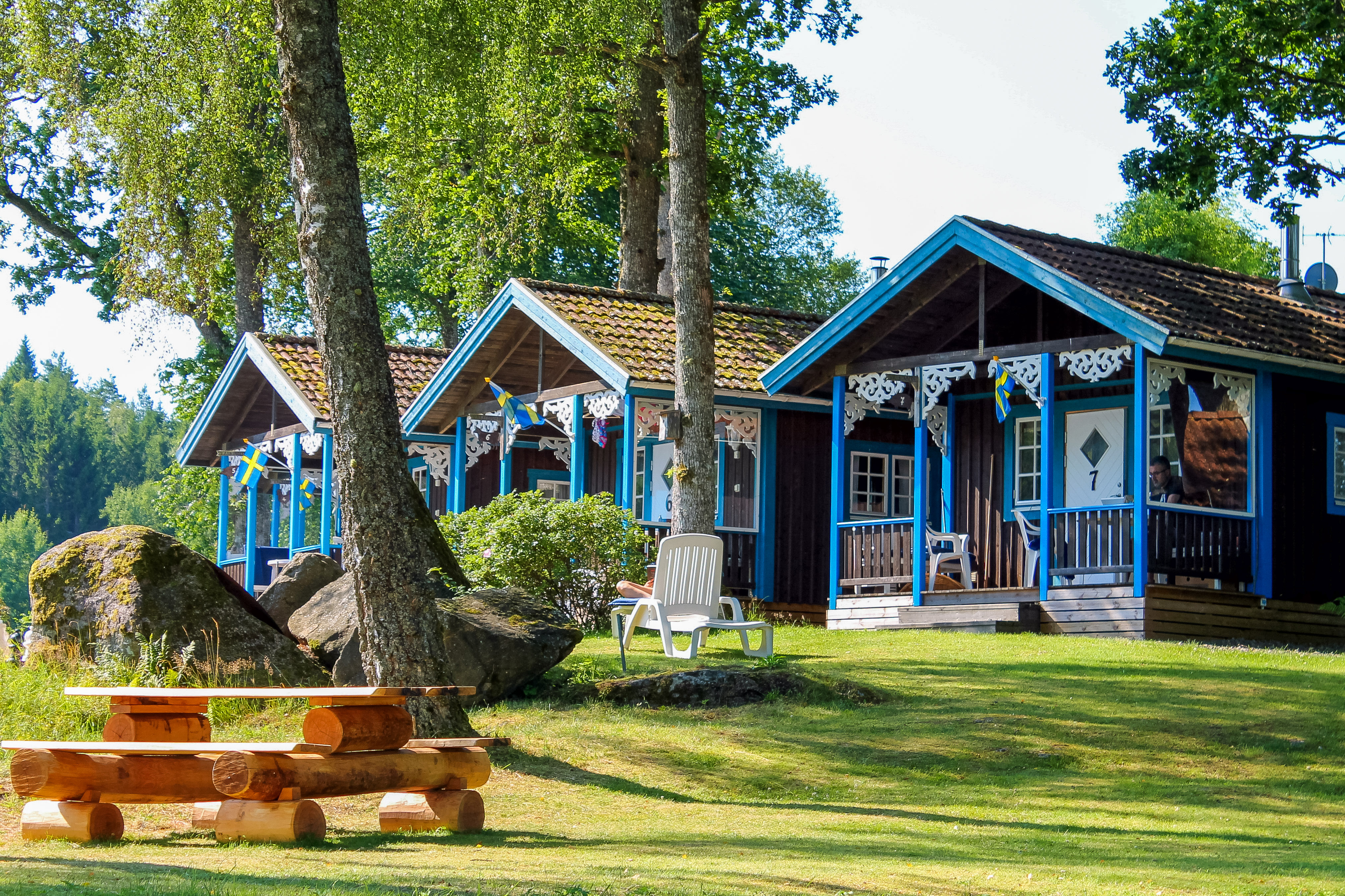 Three nice cottages at Skotteksgården 