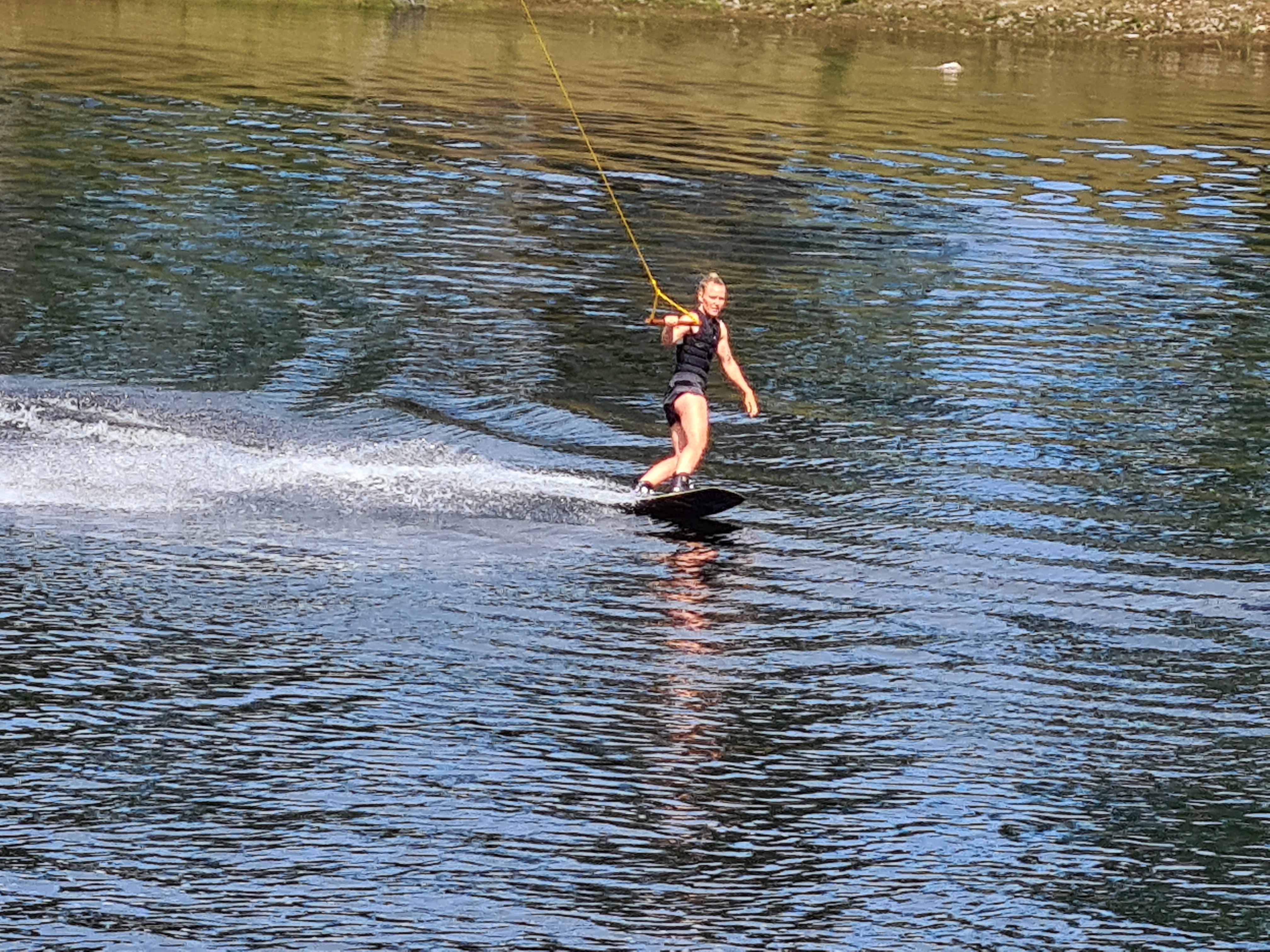 At Lassalyckan you can try the water sport wakeboard. Contact Ulricehamn's Wakeboard Club for more information. 